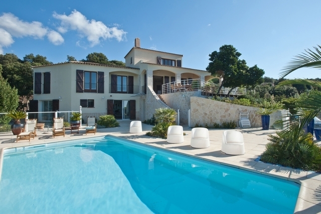 Villa with a breathtaking view of the Ajaccio golf course