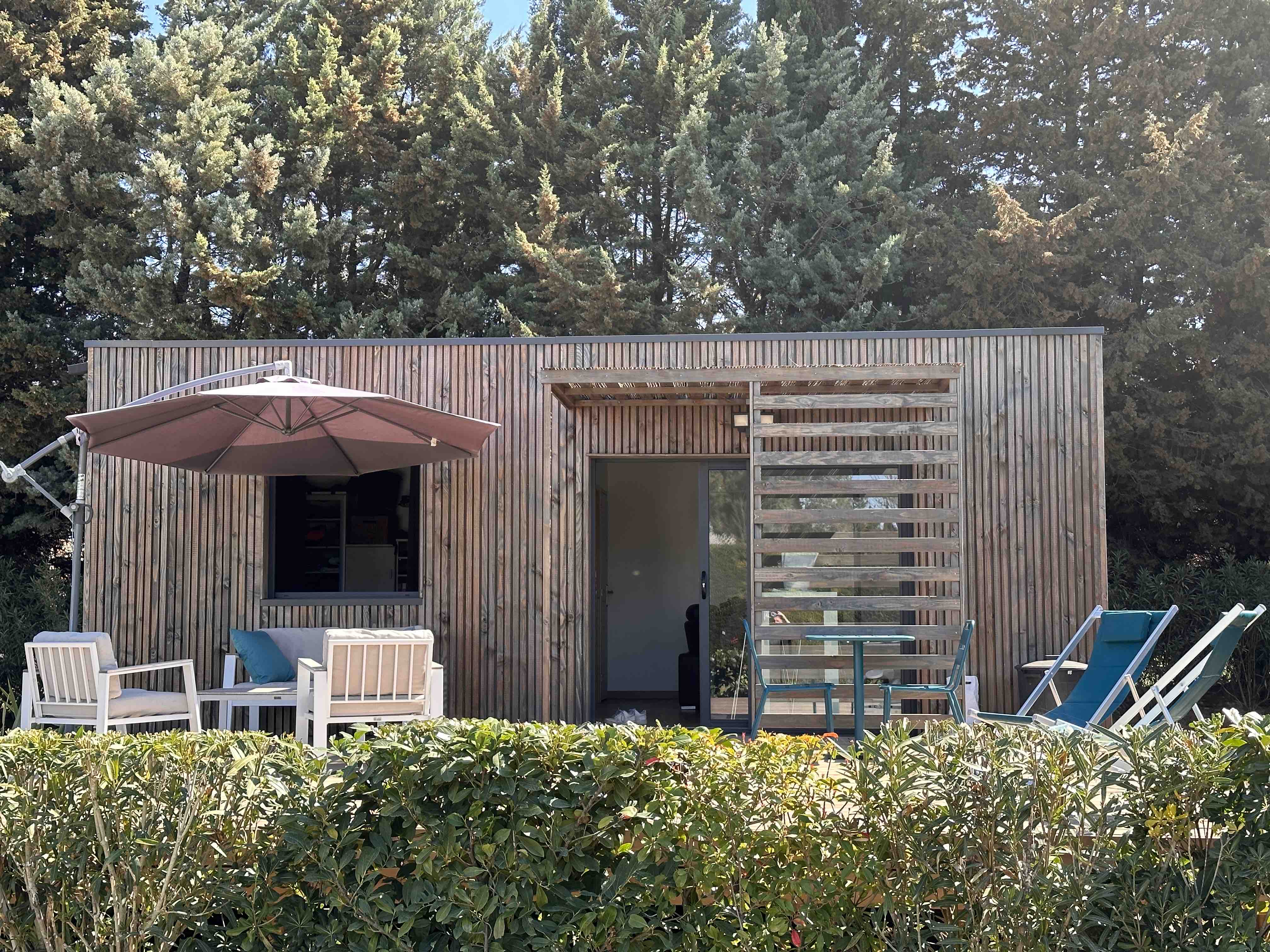 Chalet in a green setting