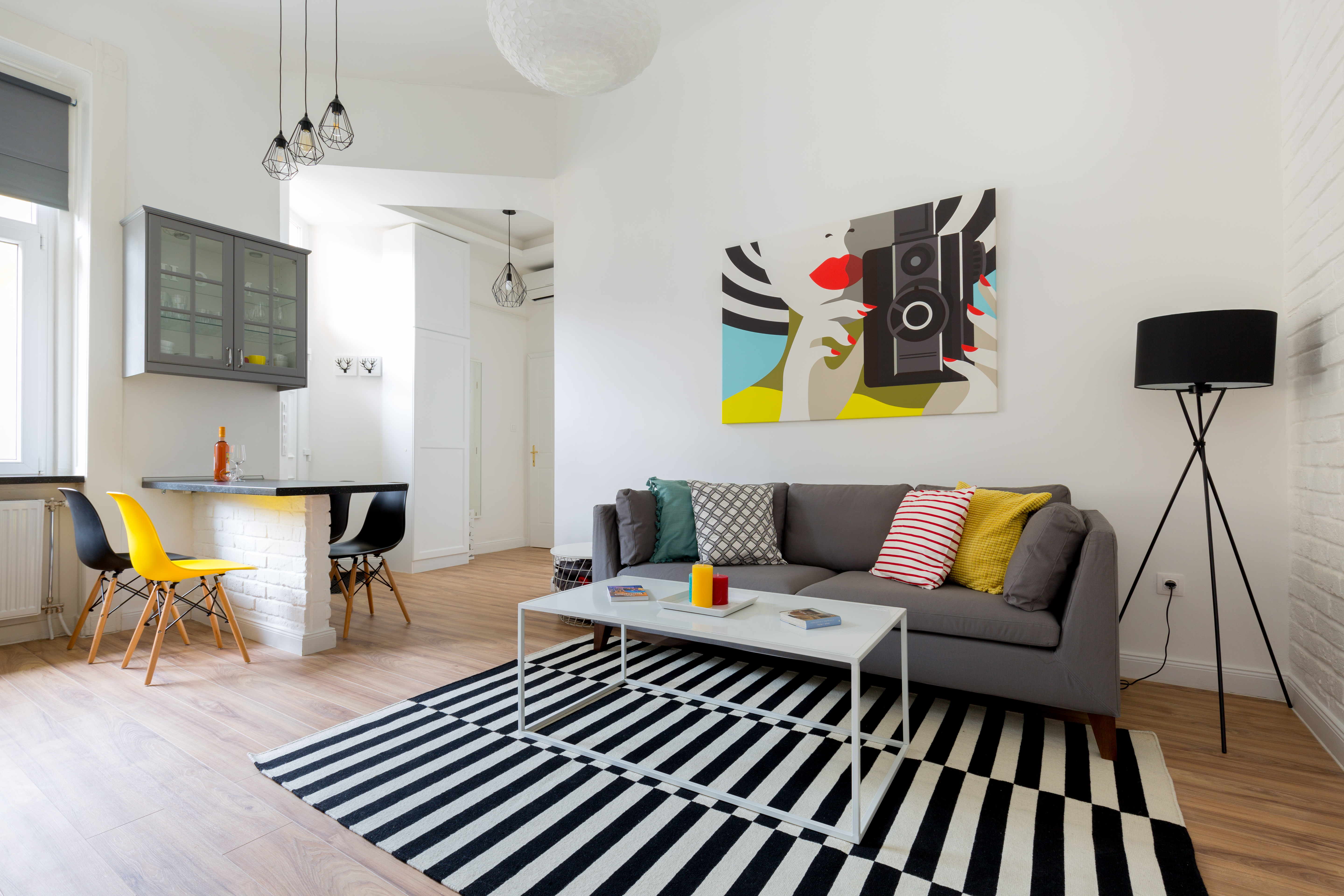 Bright, new 2BR downtown apartment