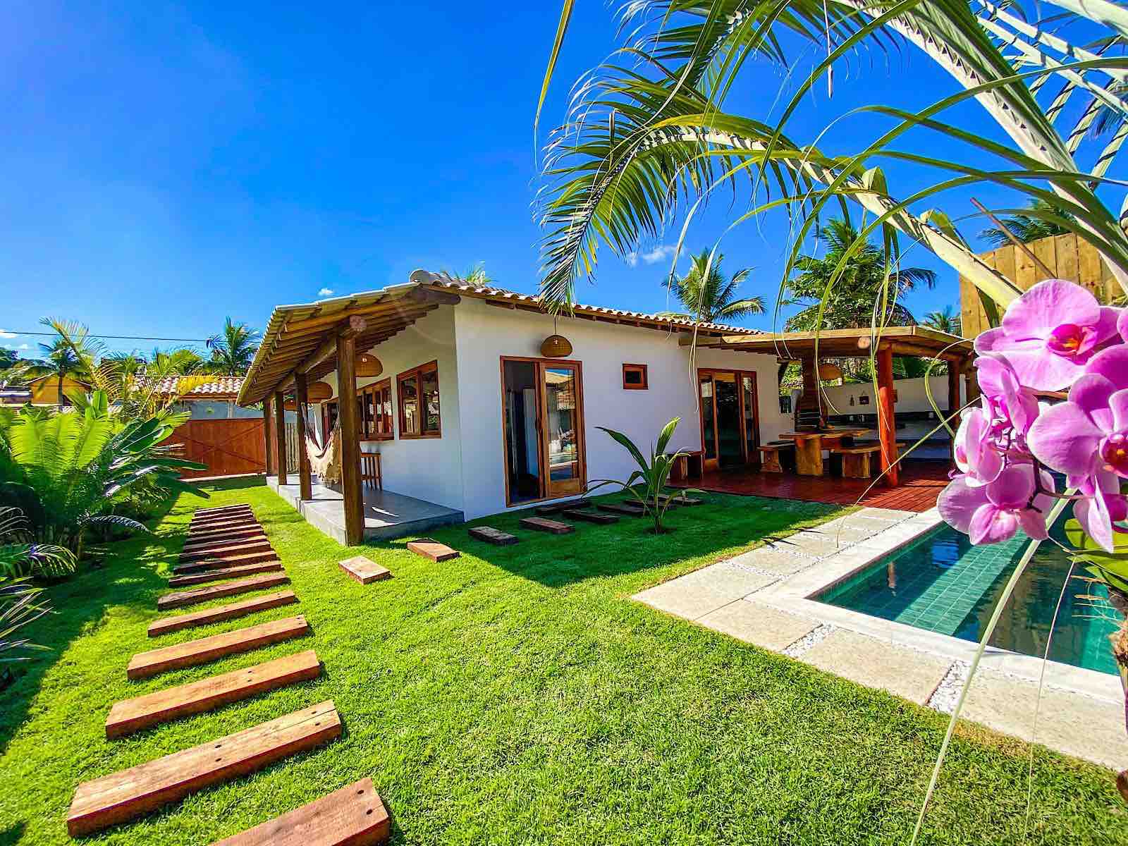 Haus Meerjungfrau Trancoso schön und gemütlich 🌴
