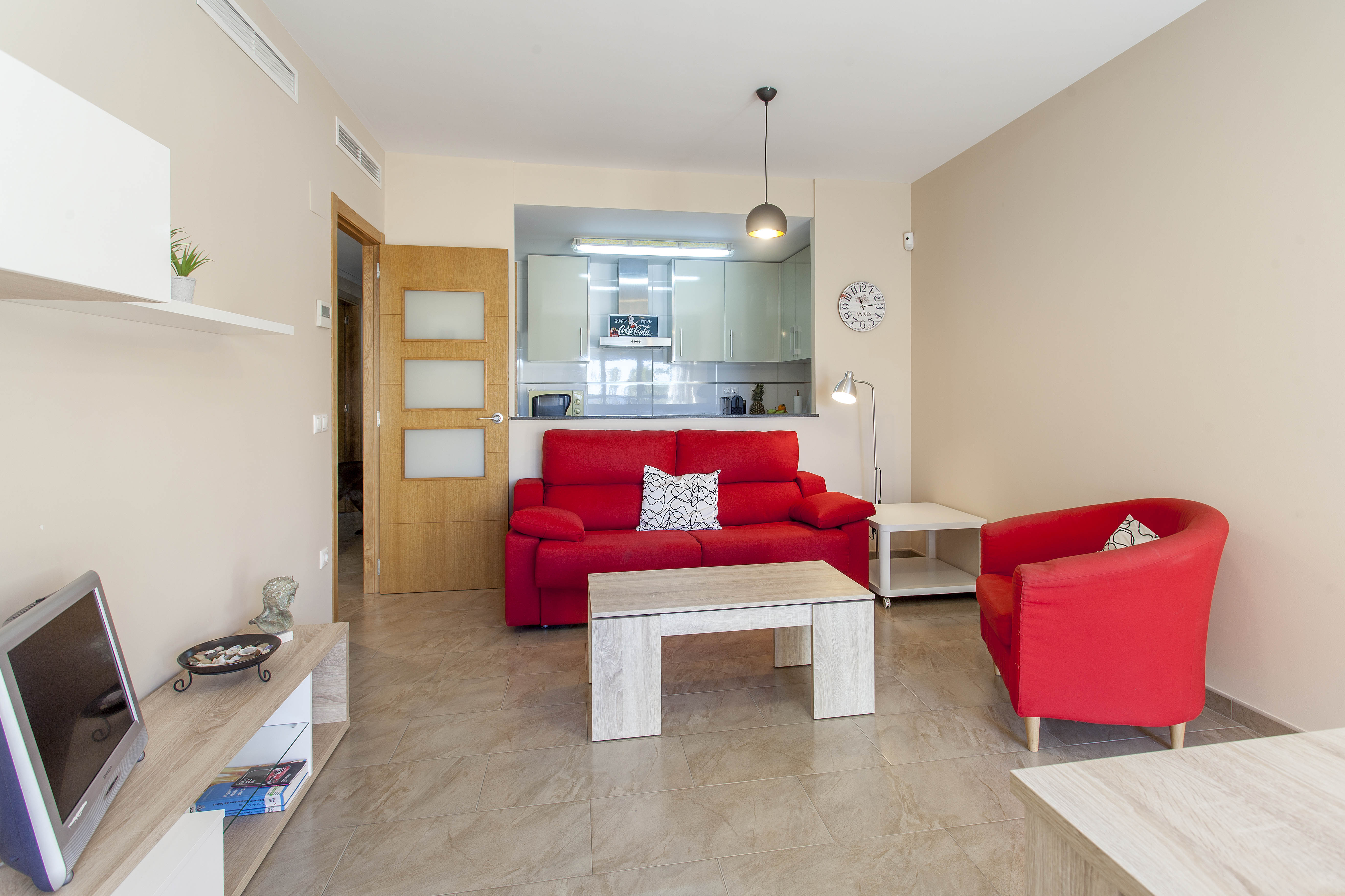 Sea views in Malvarrosa Beach Apartments for Rent in Valencia