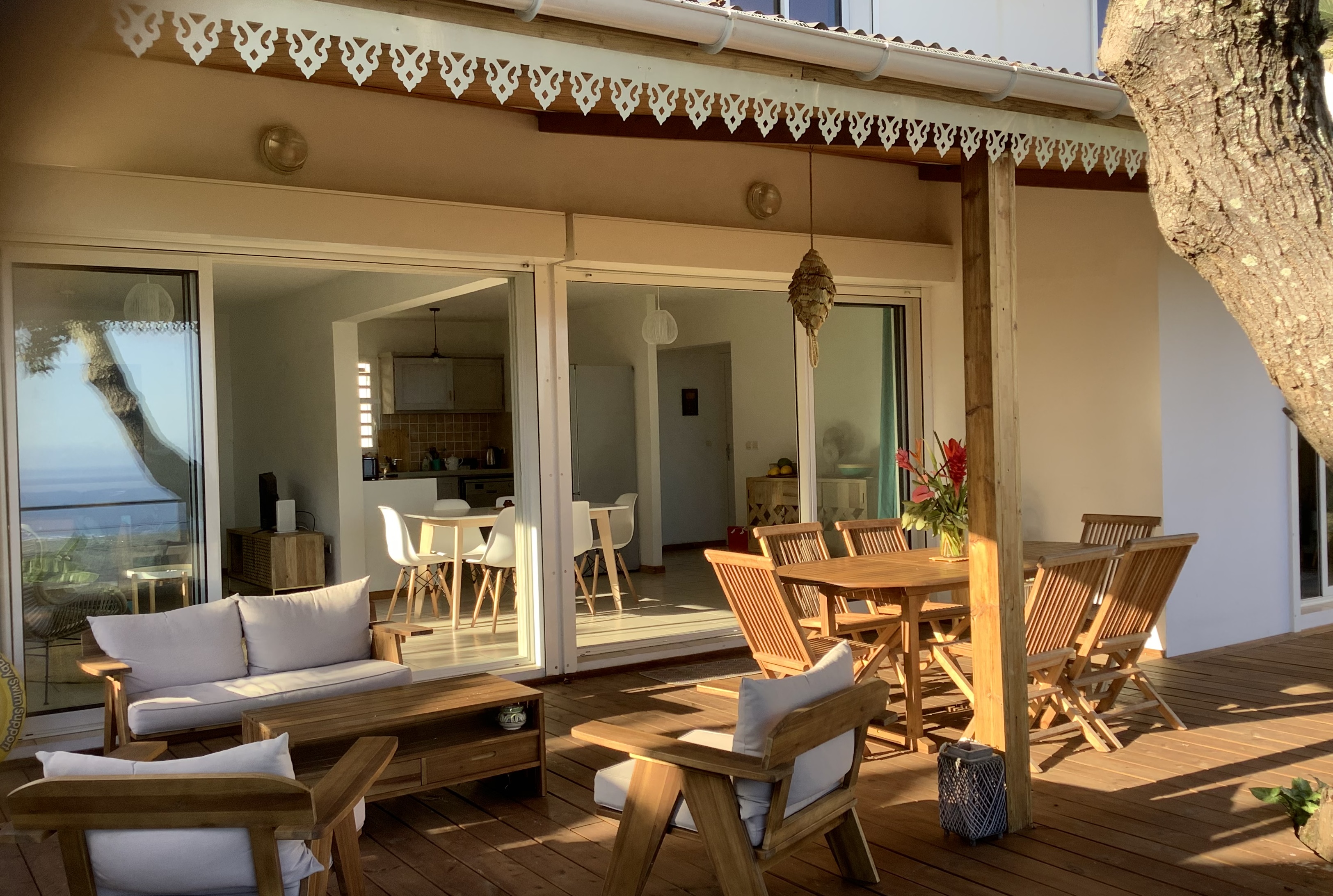 Villa Payanké vue panoramique mer piscine 4 ch Villas à louer à l