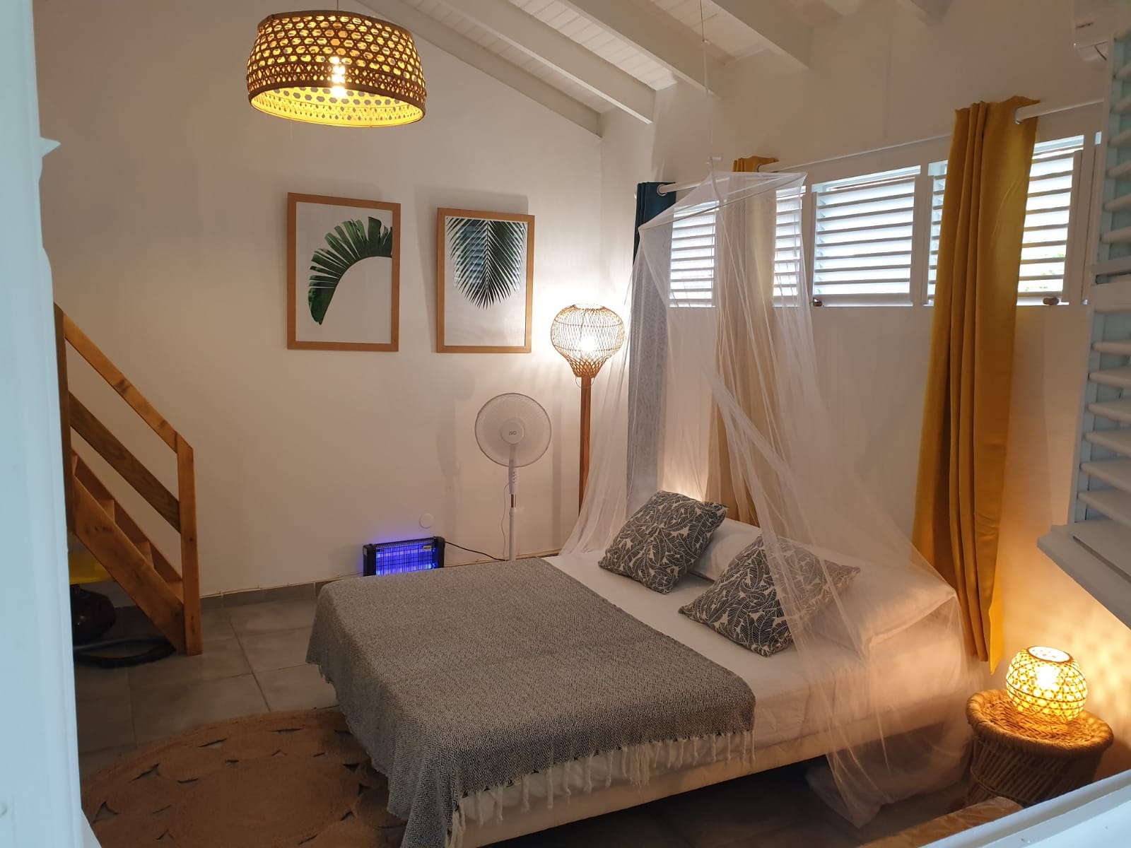 Ti Eden Creole: Garden and pool air-conditioned cottage
