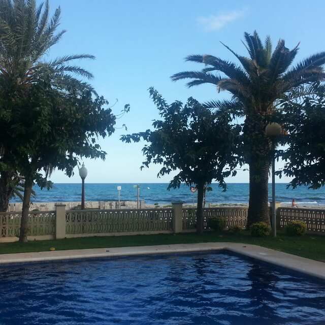 Apartment 1st line of Mar Cubellas (ground floor)