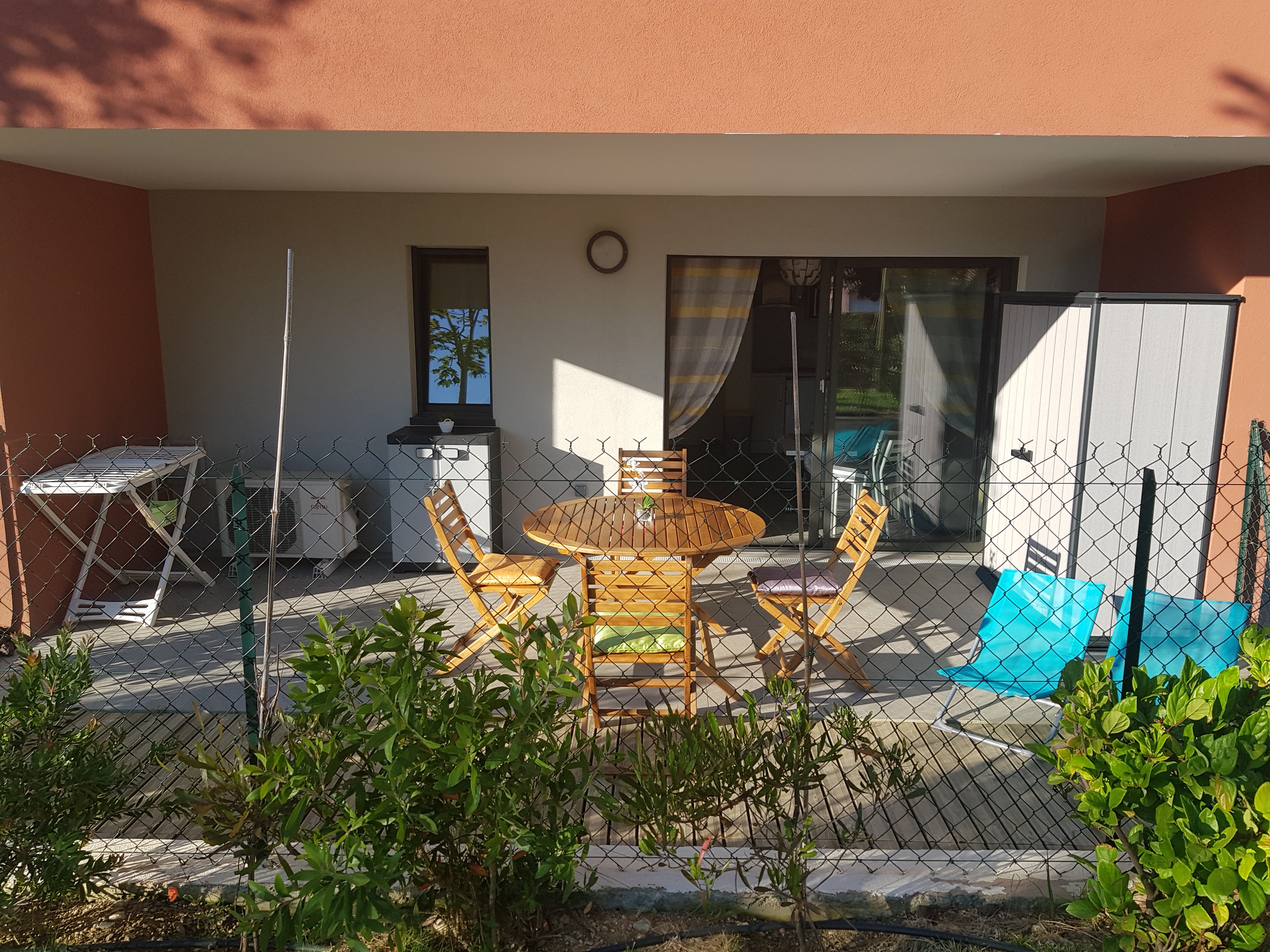 03 B Coquet T1 cabin gde terrace,garage, swimming pool