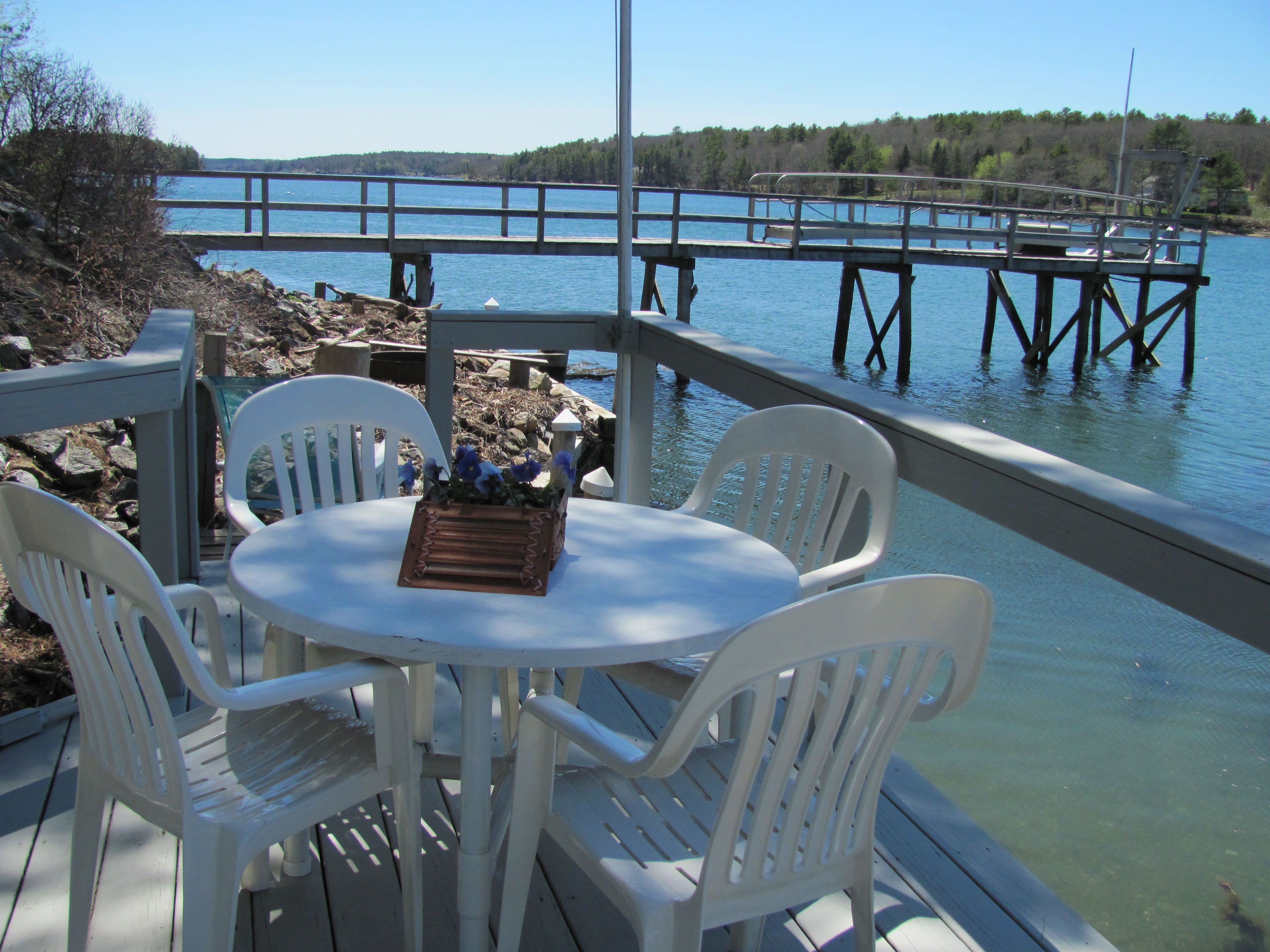 Ocean Front Cottage Little Heaven Cabins for Rent in Bremen, Maine