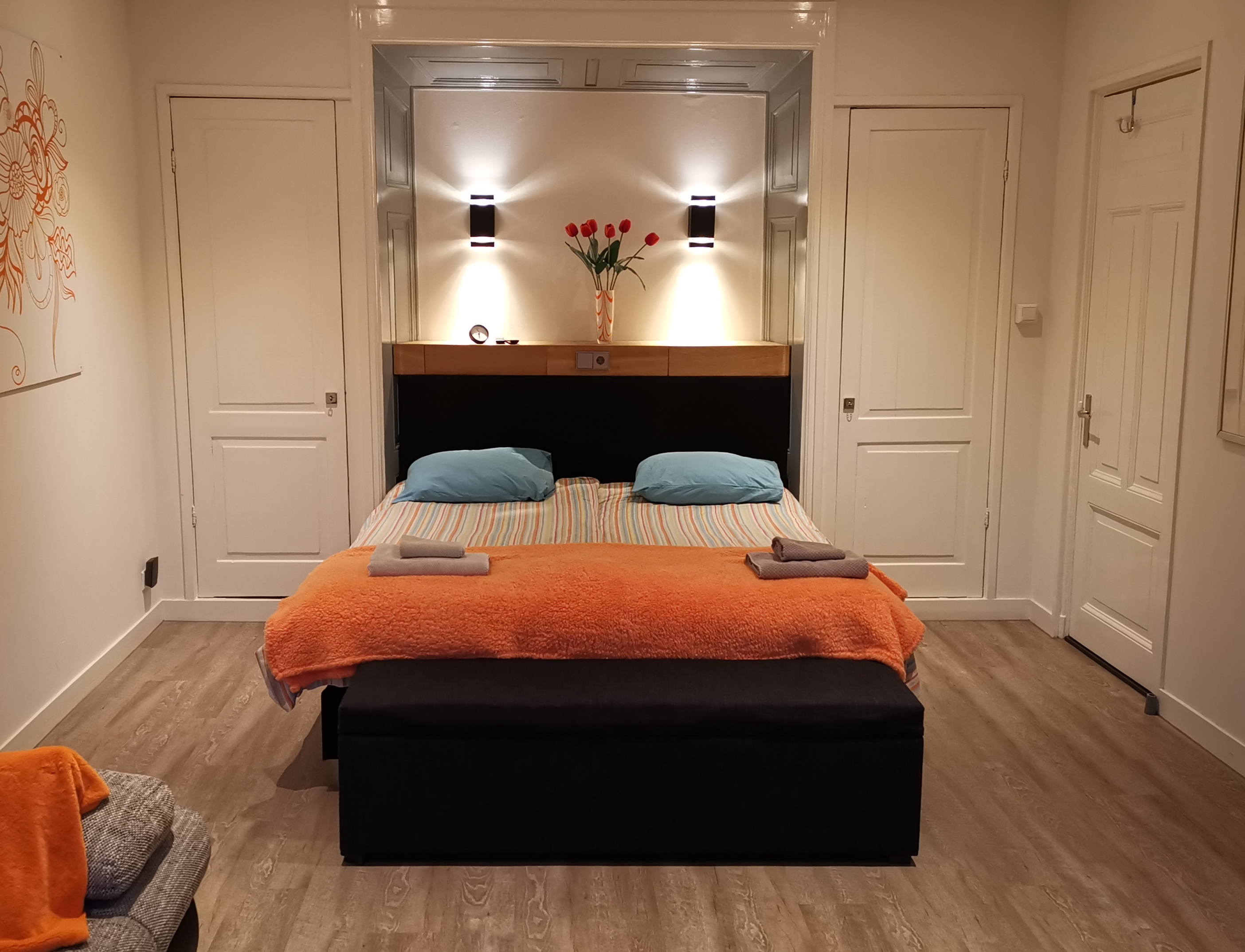Luxurious, cosy and private studio Fountain view — Amsterdam stay
