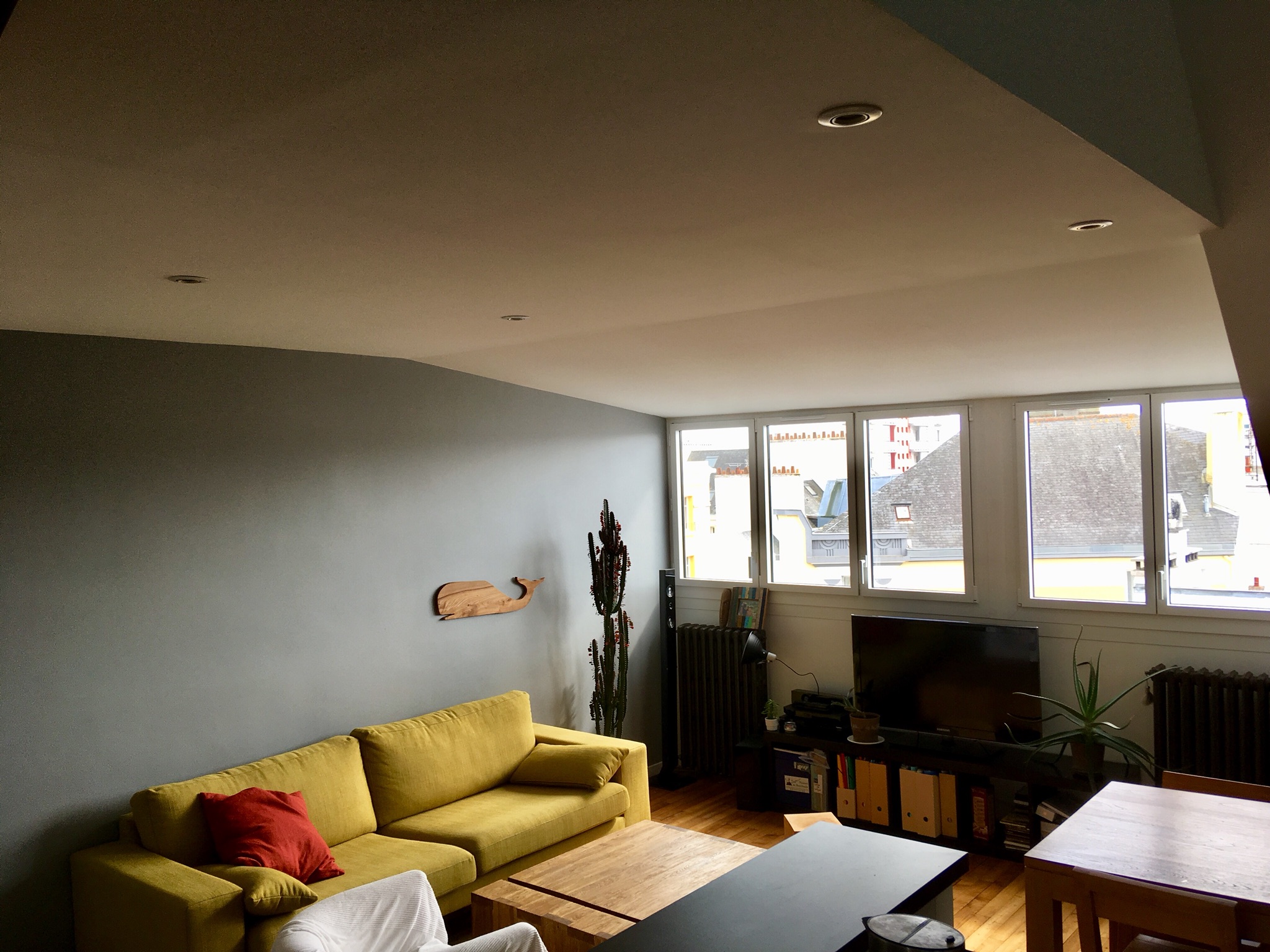 Bright apartment in the very center of Lorient