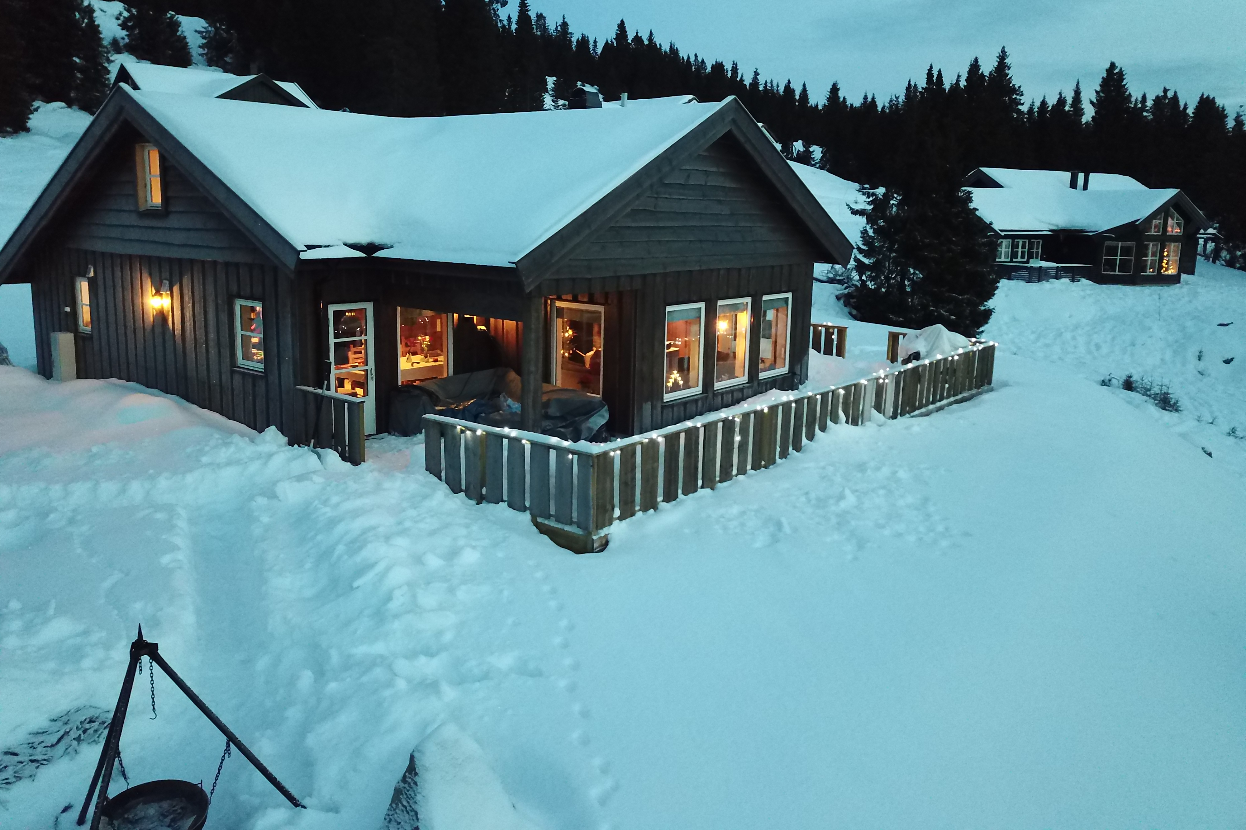 Cozy, modern cabin at Nordseter, Lillehammer