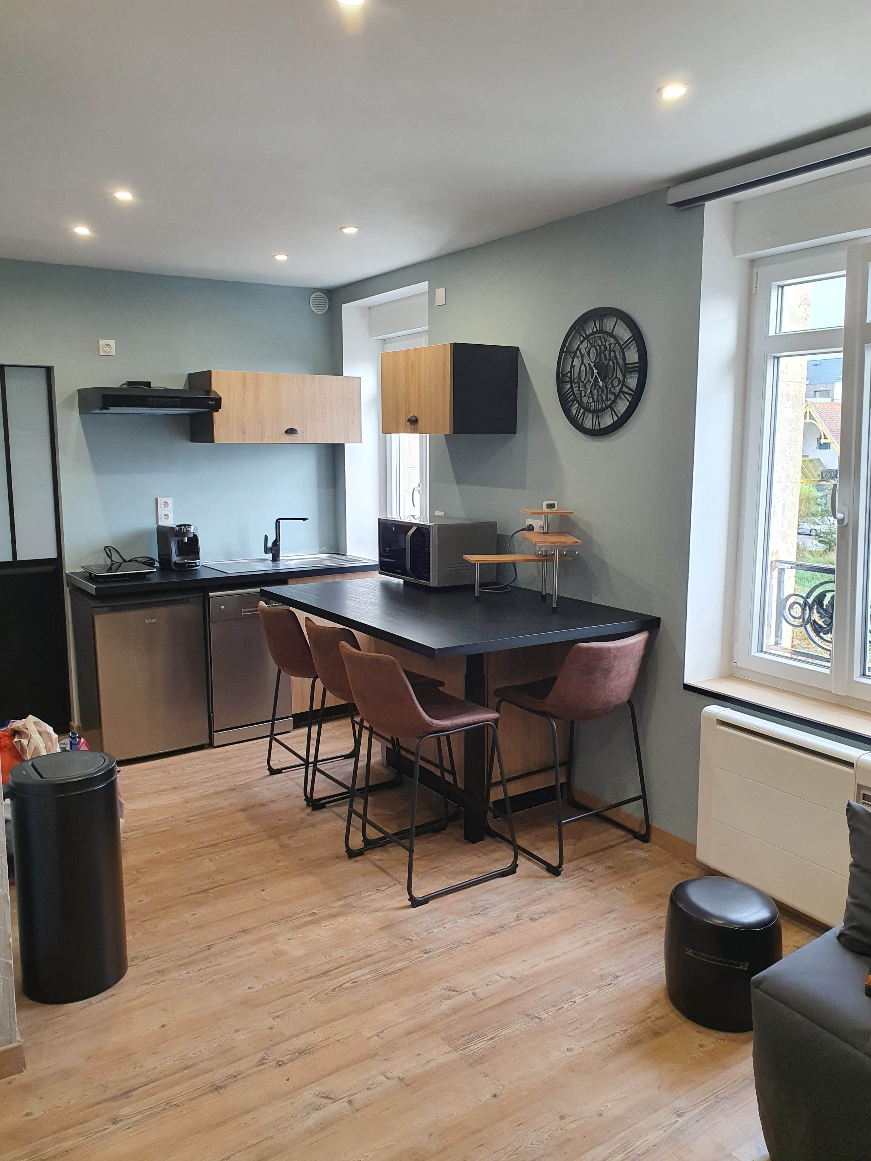 Apartment classified 2 * with views of the Wimereux