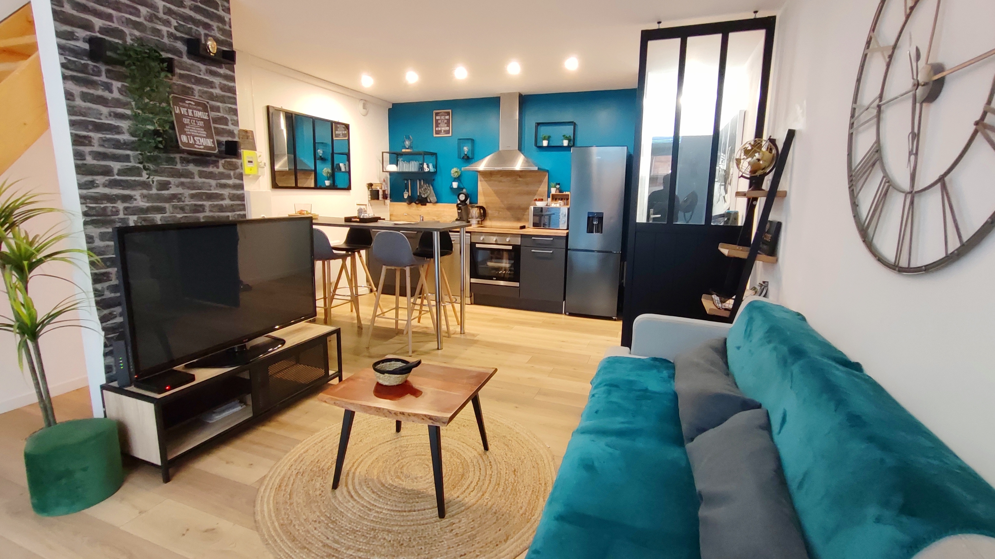 Atypical duplex in the heart of the city
