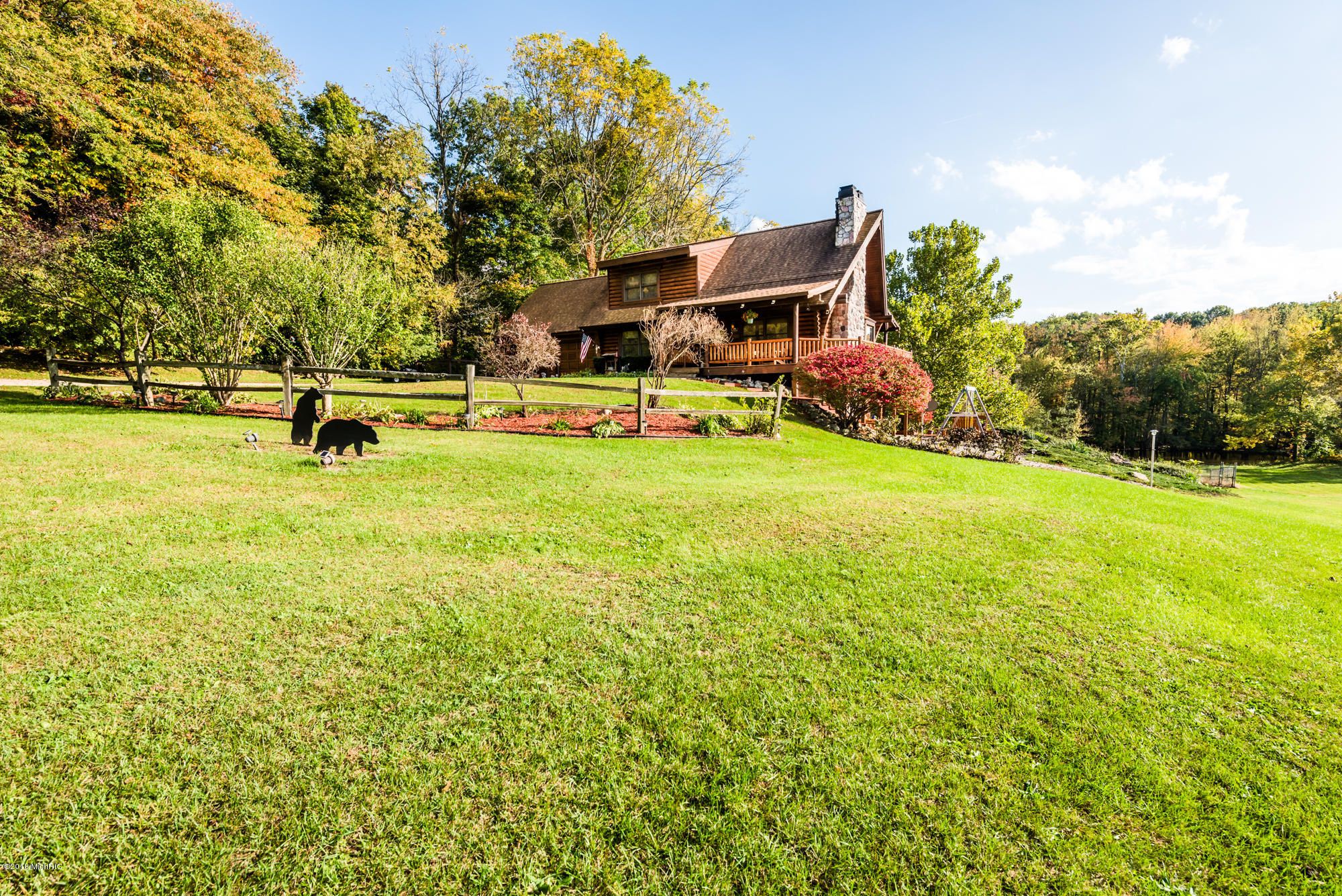 Beautiful Cabin by the River, across Paw Paw Lake! Cabins for Rent in