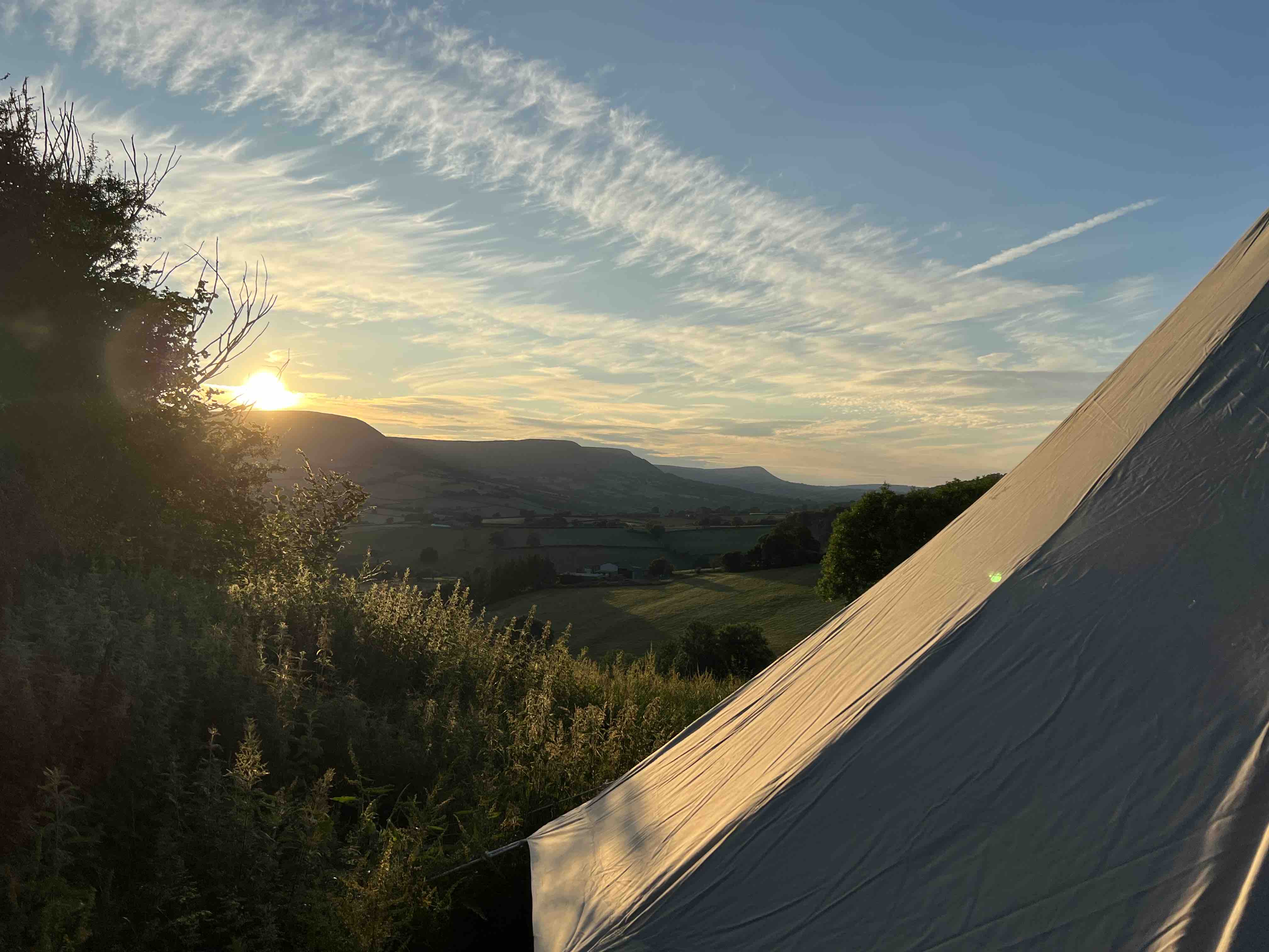 ‘Drovers Den’ Bell Tent Luxury Private Glamping