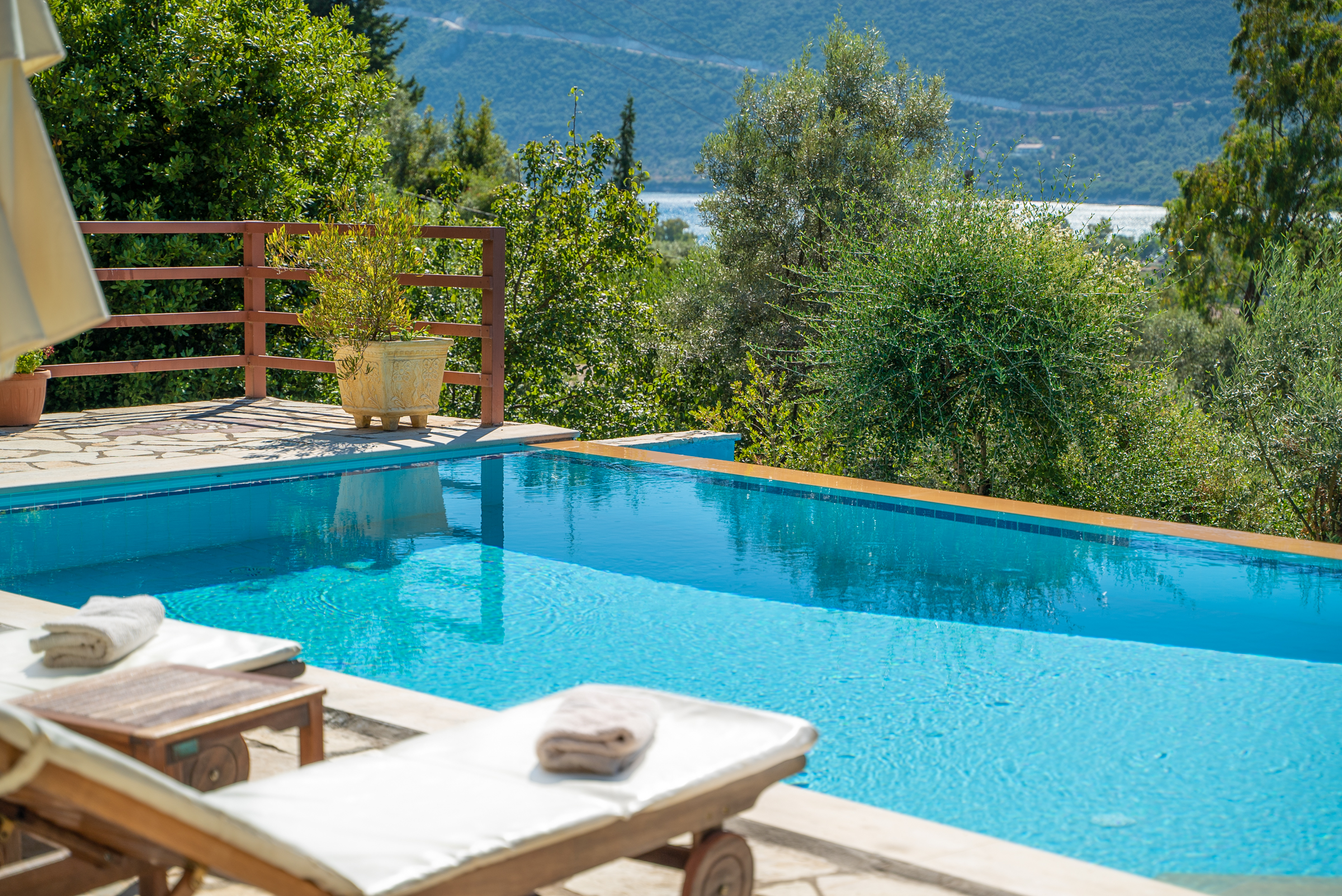 Melissi Villa, overlooking Vasiliki bay