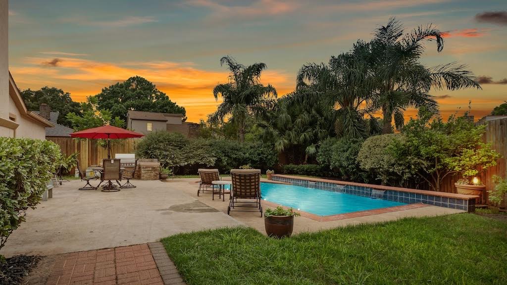 Lovely private swimming pool house Houses for Rent in Houston, Texas