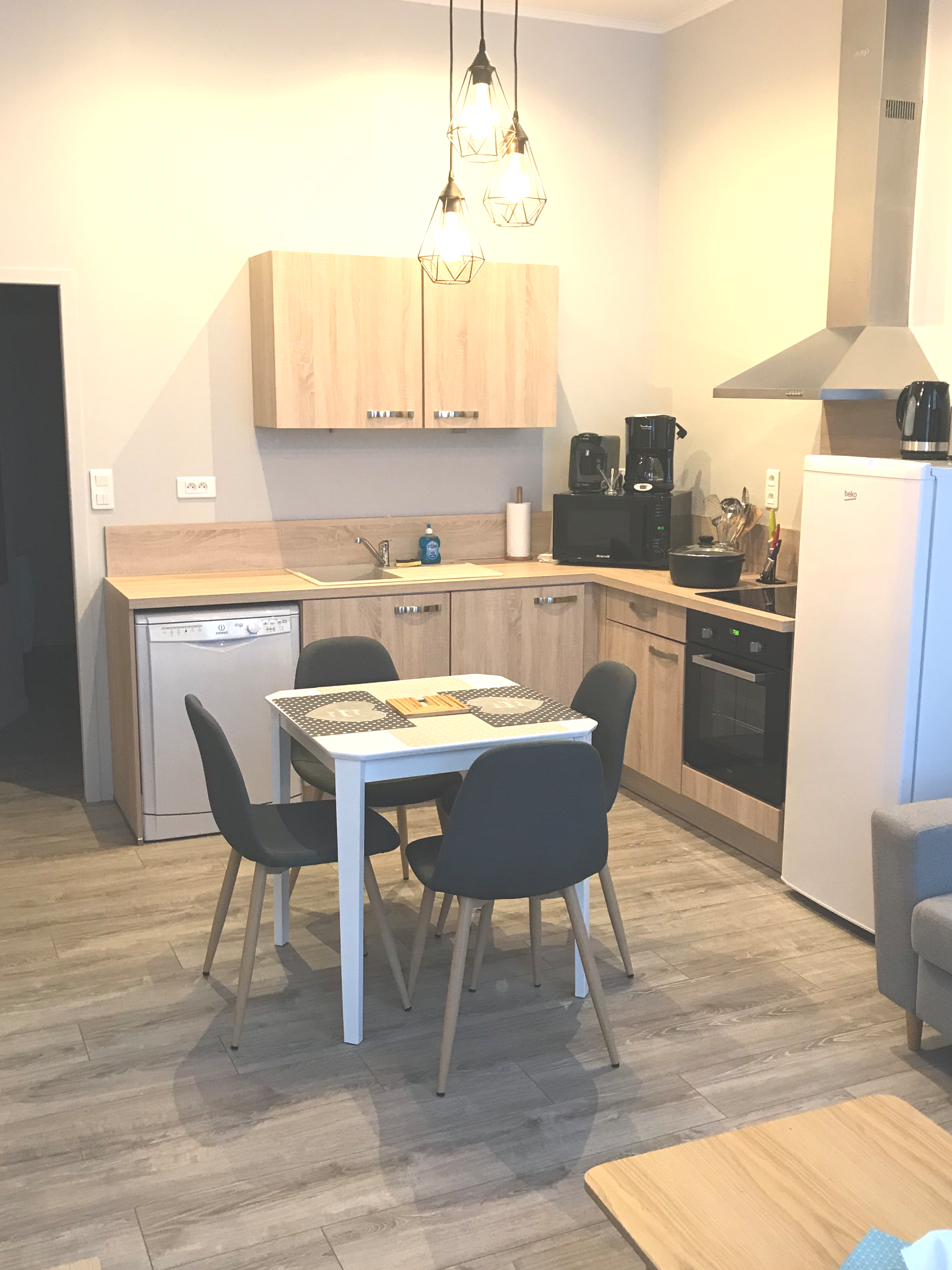 furnished t2 in the city center