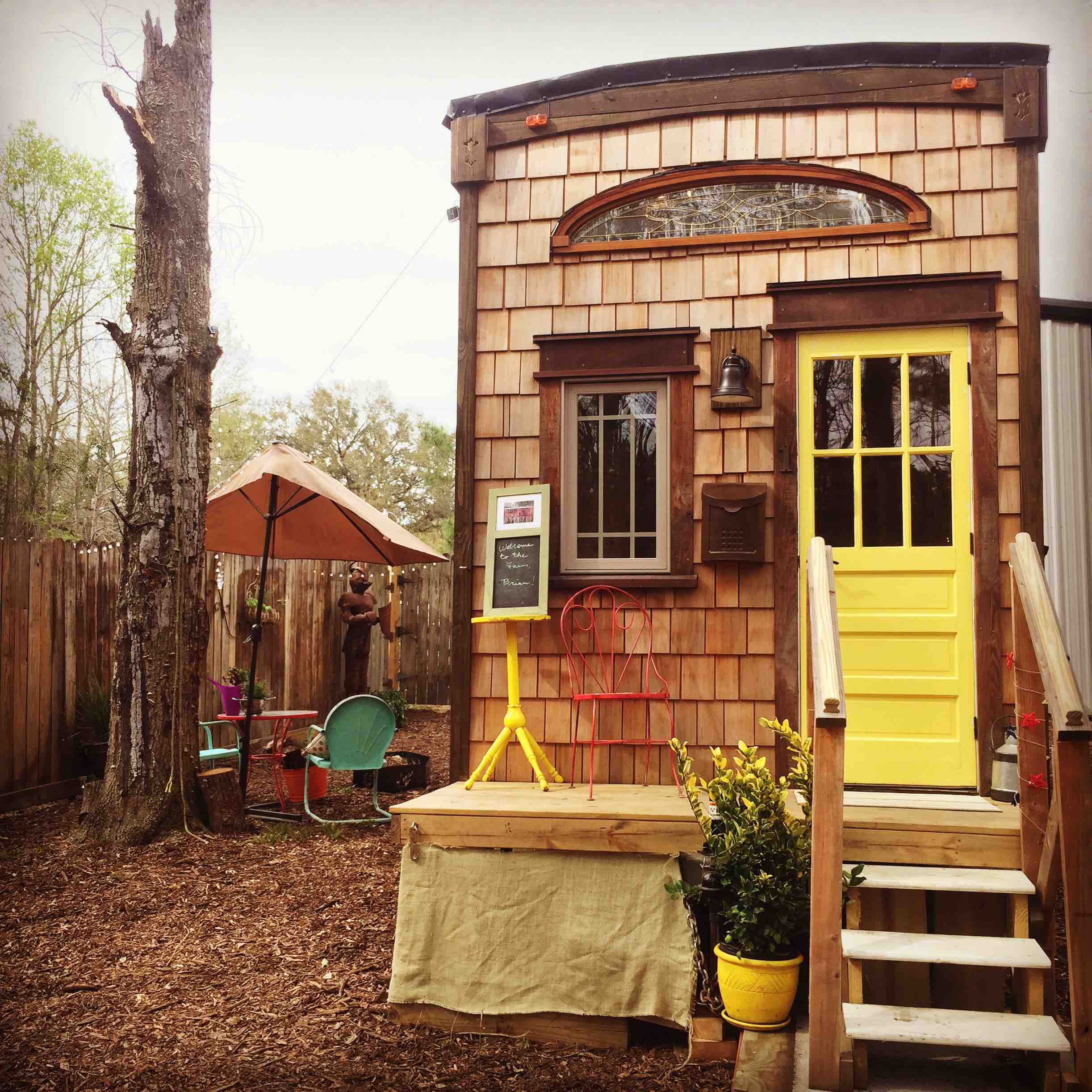 CHARLESTON TINY HOUSE ON A GOAT MICROFARM Tiny houses for Rent in Ravenel, South Carolina