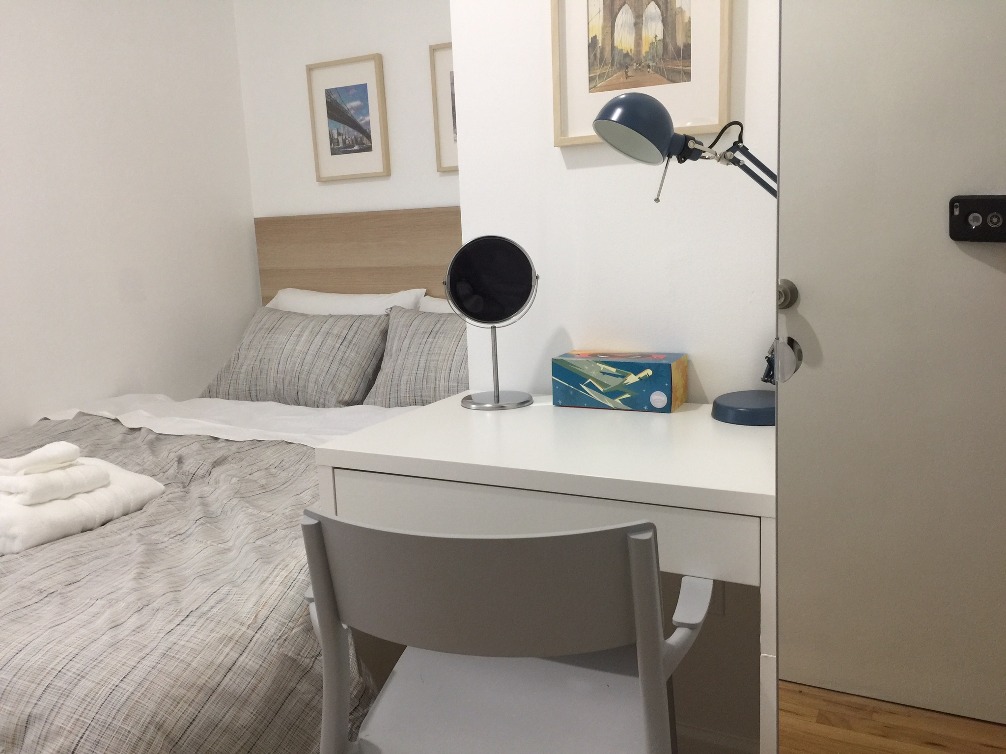829-2AL Private Bedroom 25 to NYC Time Square in Ward D (councilmember Michael Yun), Jersey City