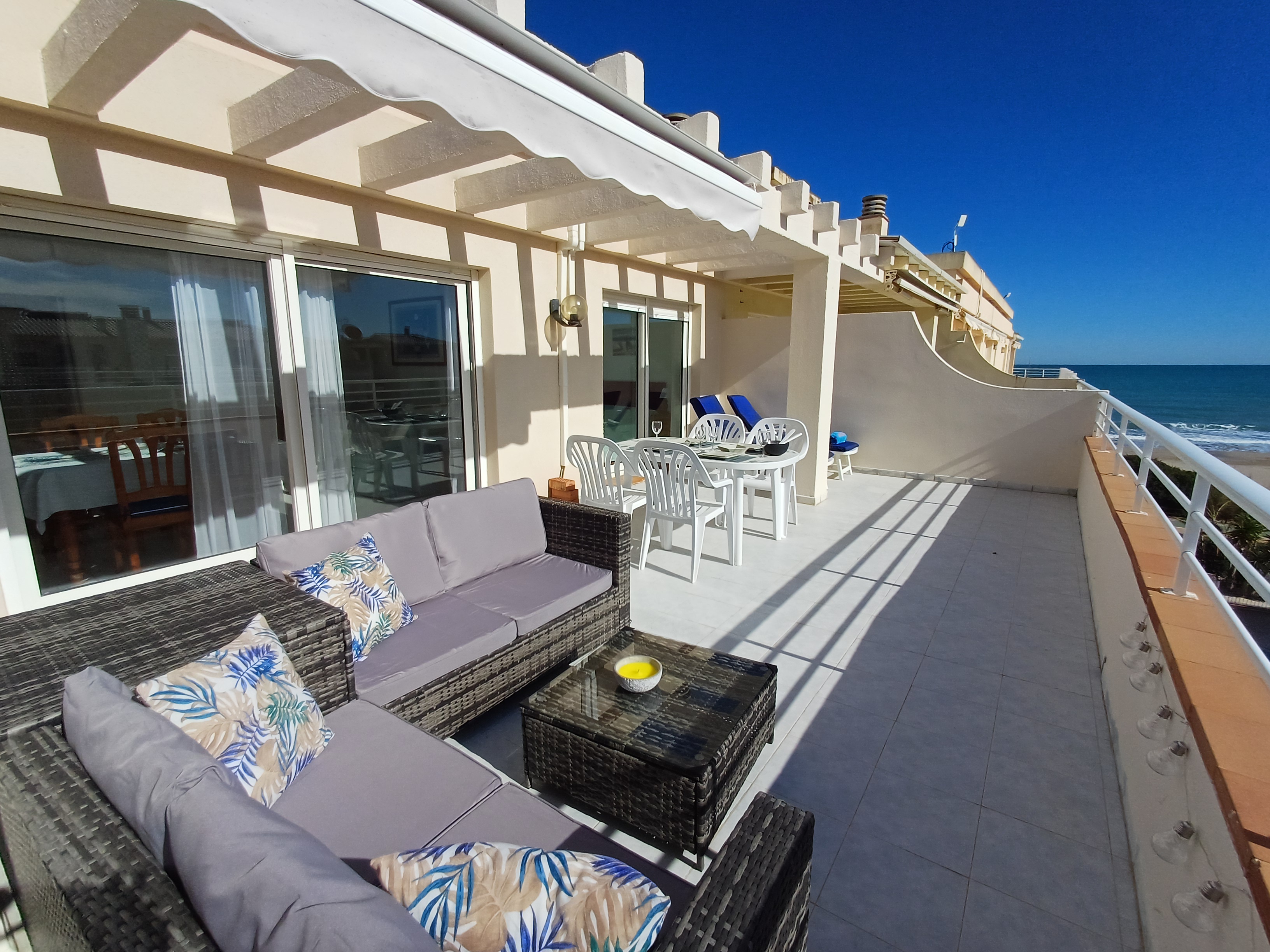 Amazing beach front apartment