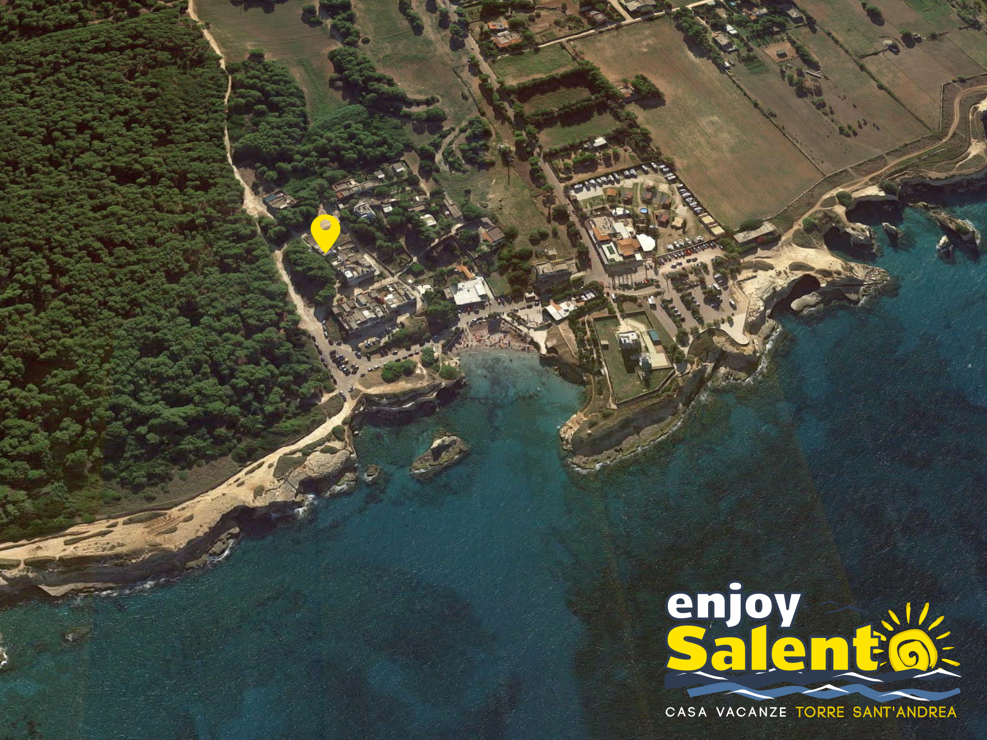 Torre Sant'Andrea 2 bedroom house 100m sea Salento