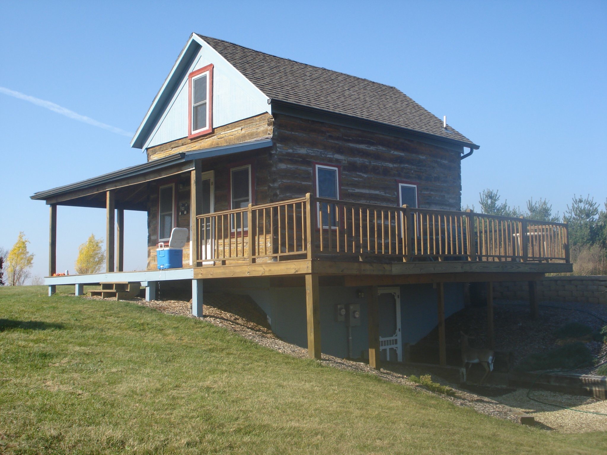 Renovated 1850’s log cabin Cabins for Rent in Caledonia, Minnesota, United States Airbnb