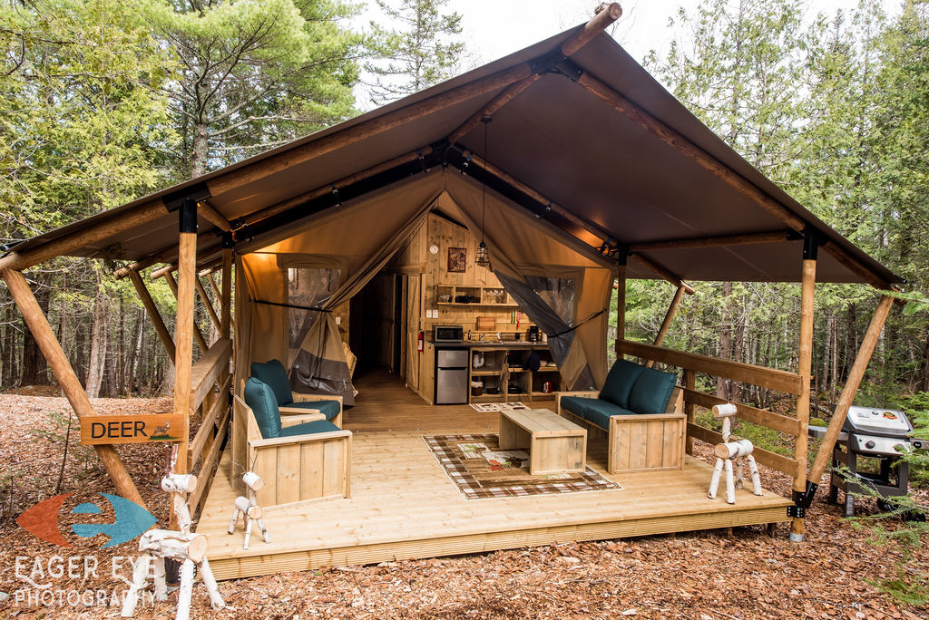 Deer tent,  4 miles from Acadia National Park!