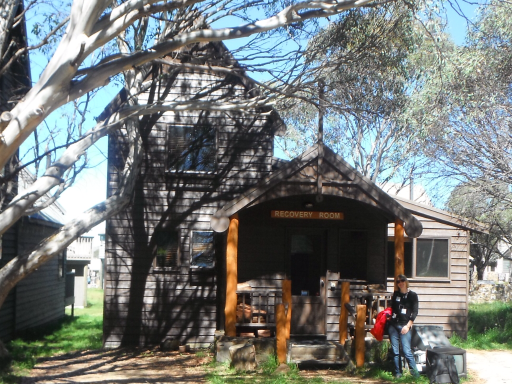 The Recovery Room Ski Chalet.