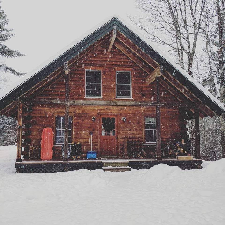 Peaceful Log Cabin in the Woods Cabins for Rent in Groton, Vermont