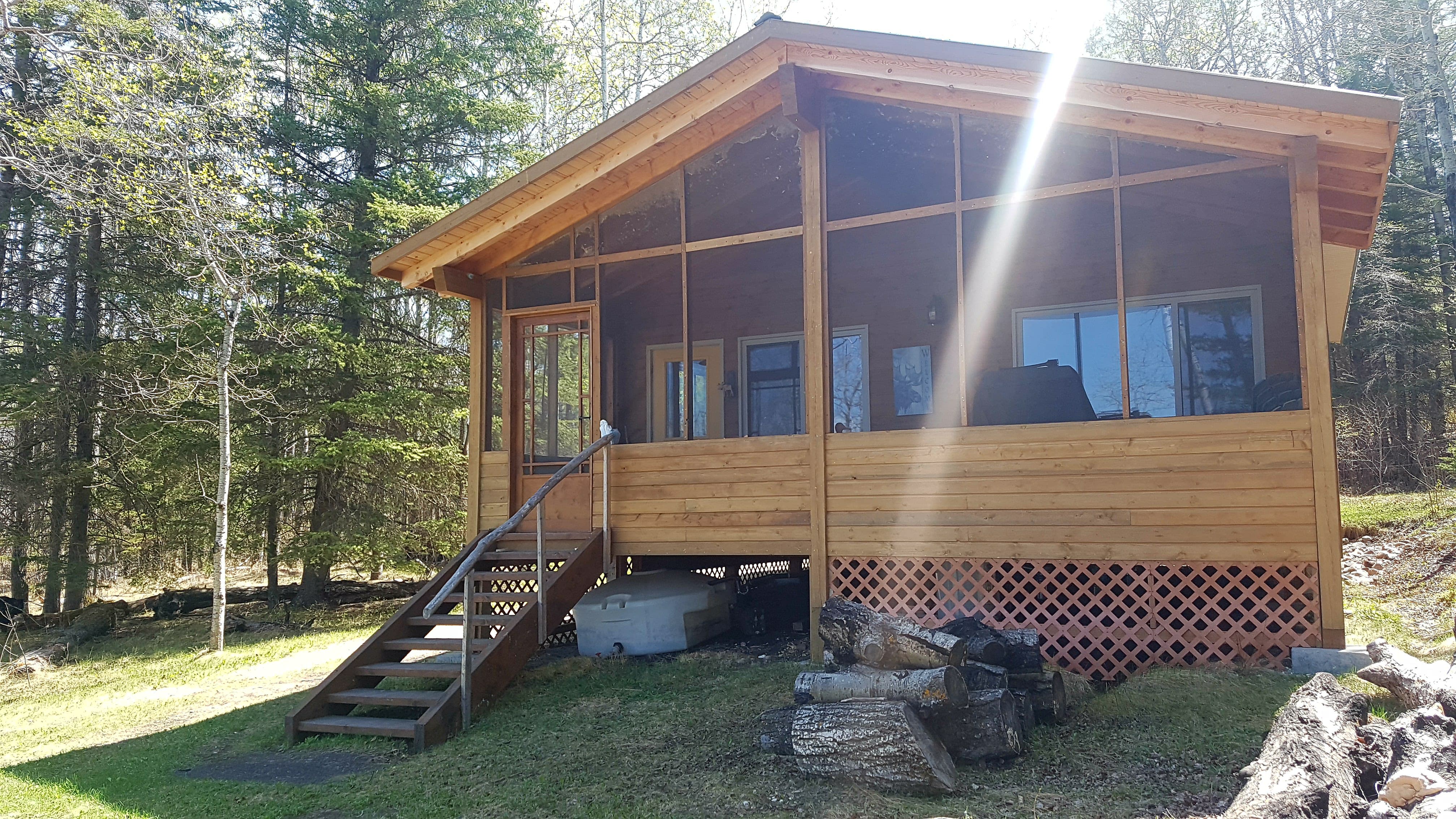Remote Cabin On Lake, Unmatched Privacy Cabins for Rent in Erickson