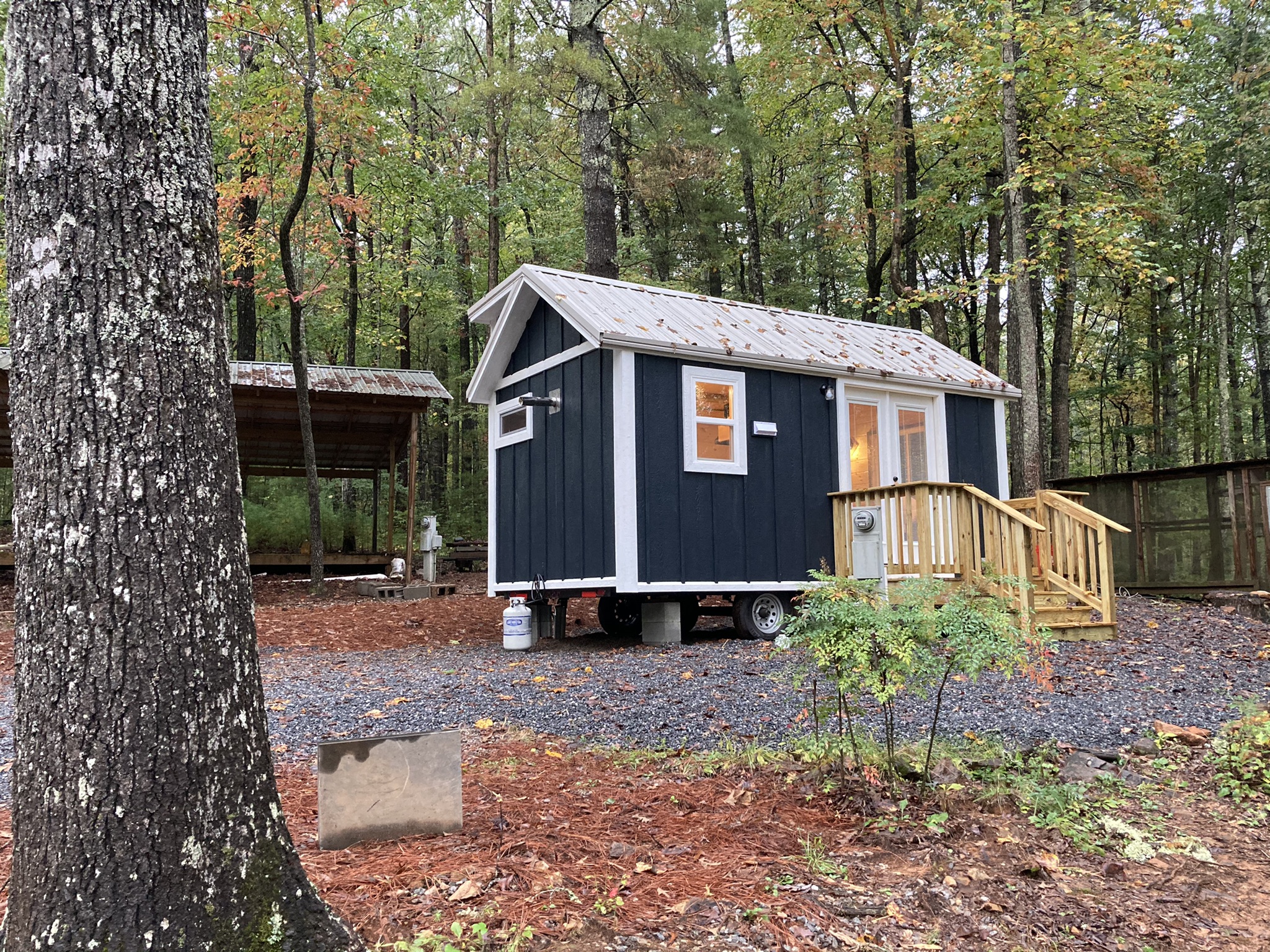 Dogwood Tiny Home at Bleu Canoe Campground