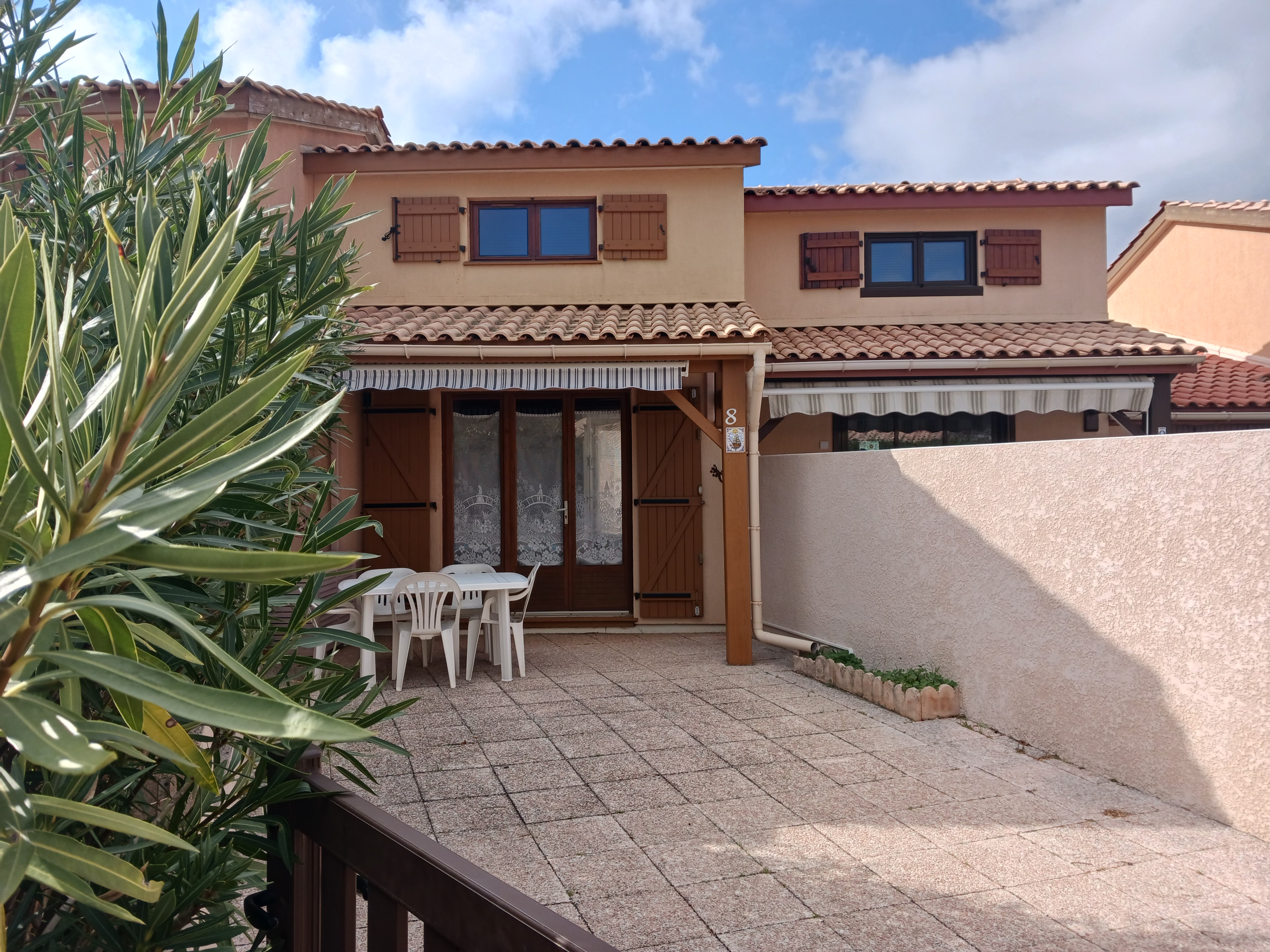 Pleasant villa near Grazel beach.Clim WiFi