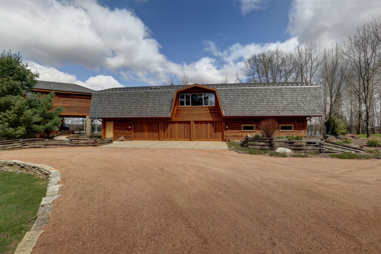 Connors Lake WI Chalet and Bunkhouse Houses for Rent in Winter