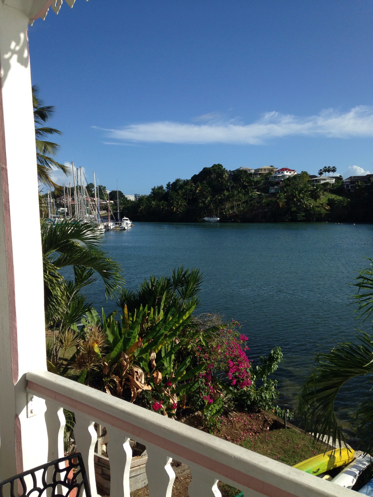 Sea view apartment: marina Gosier (with cistern)