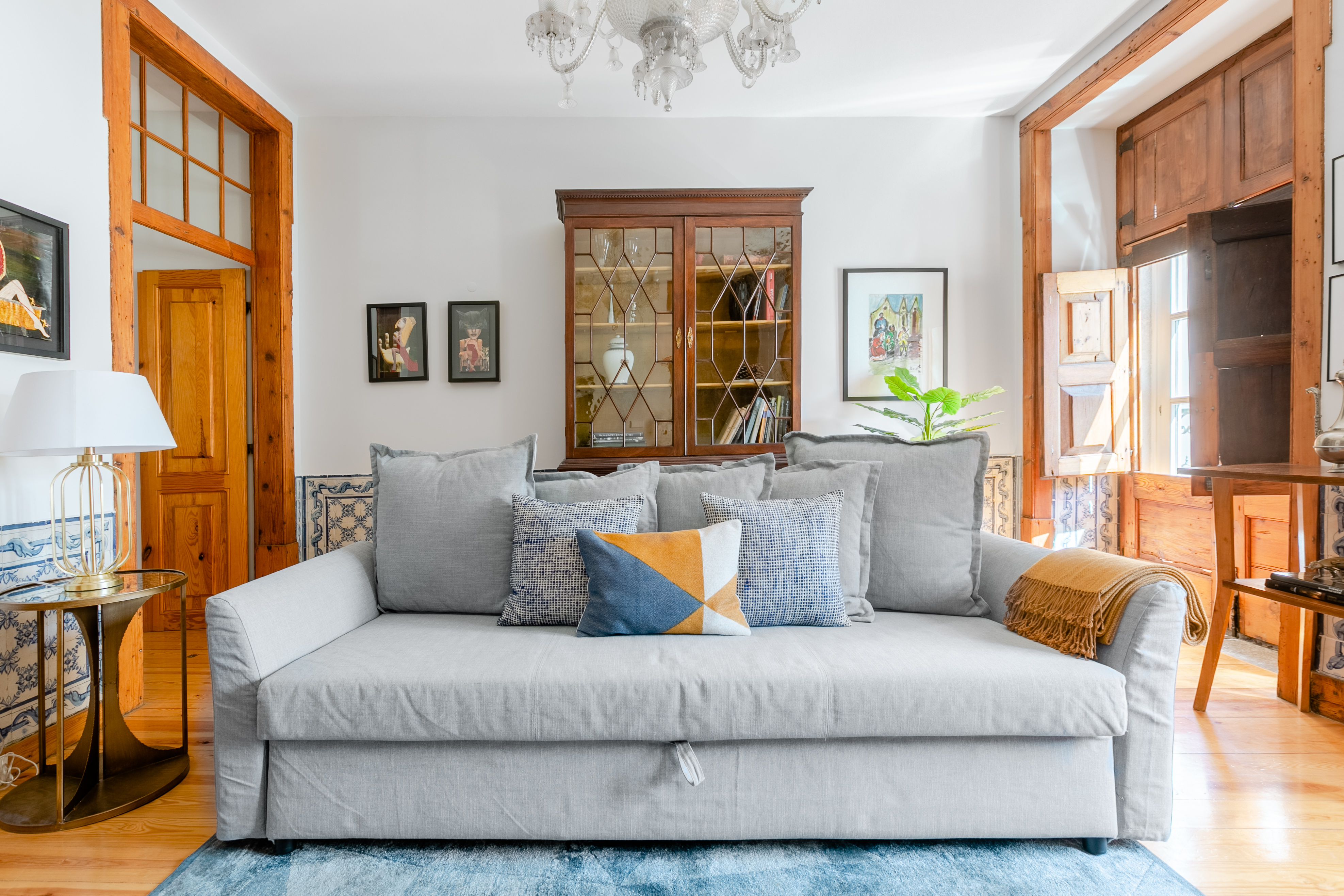 Alfama Terrace Apart First Floor With Historic Notes and AC