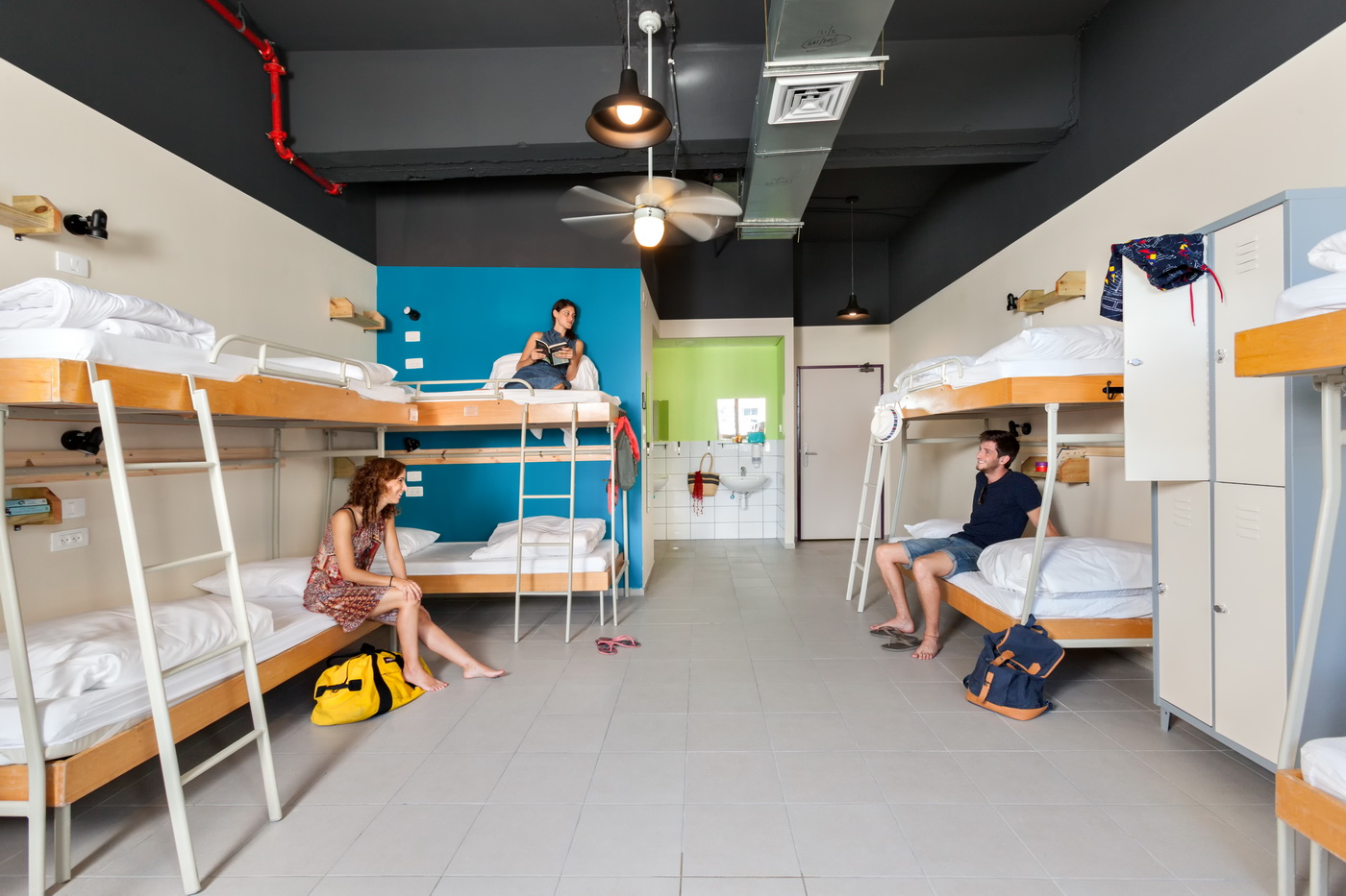 Abraham Hostel City Center 12 Bed Mixed Dorm Hostels For Rent In Tel Aviv Yafo Tel Aviv District Israel