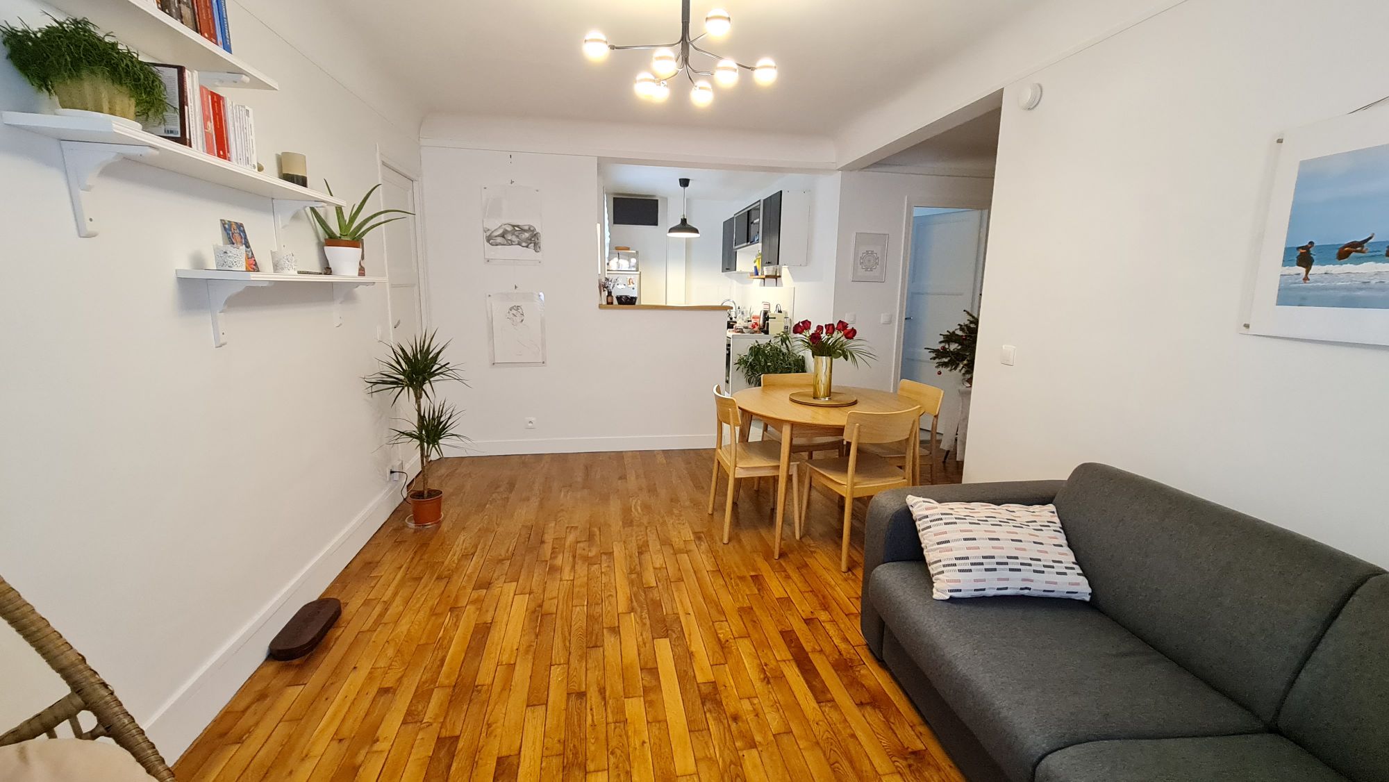 2 rooms, 50m from metro line 1