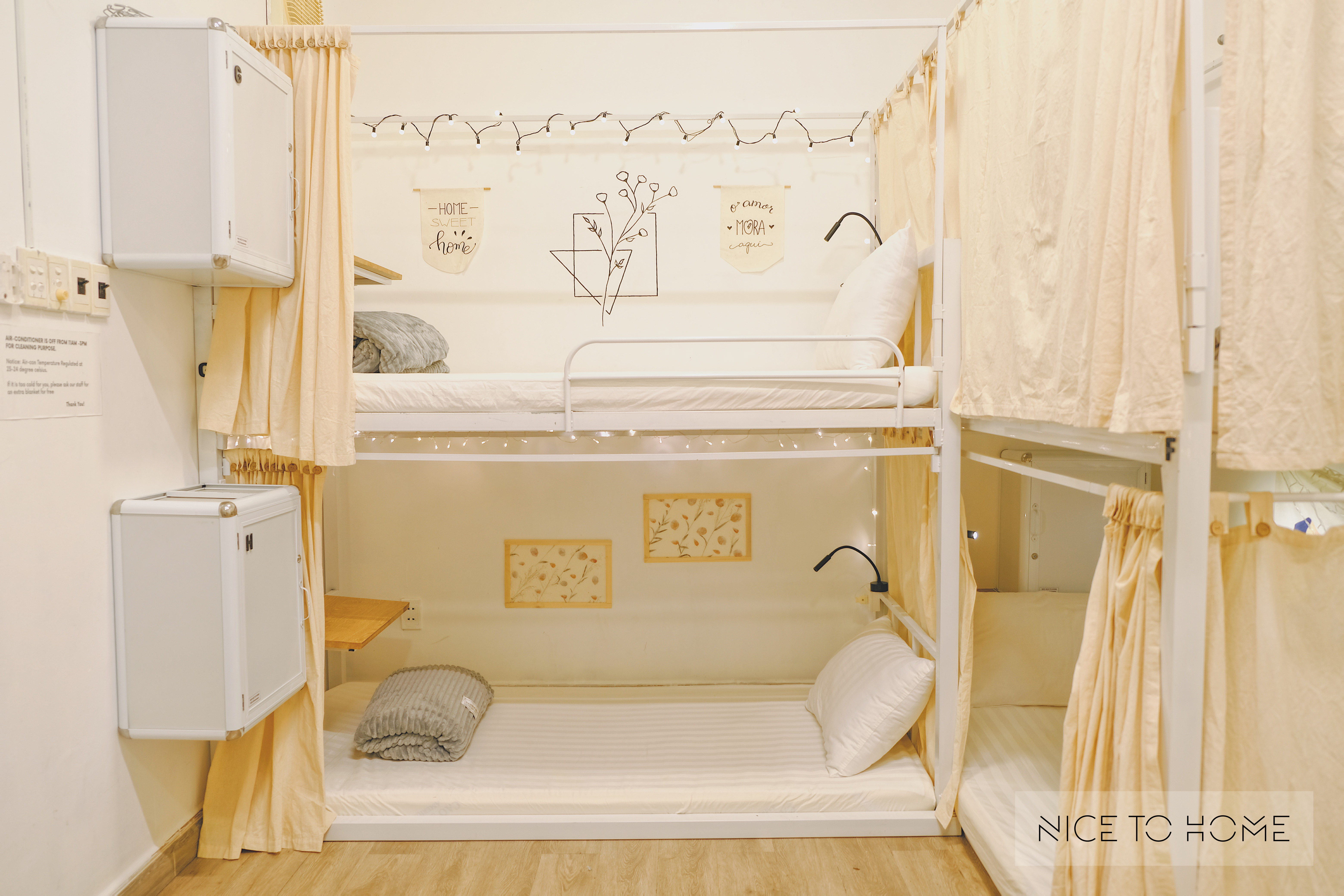 cozy bunk beds