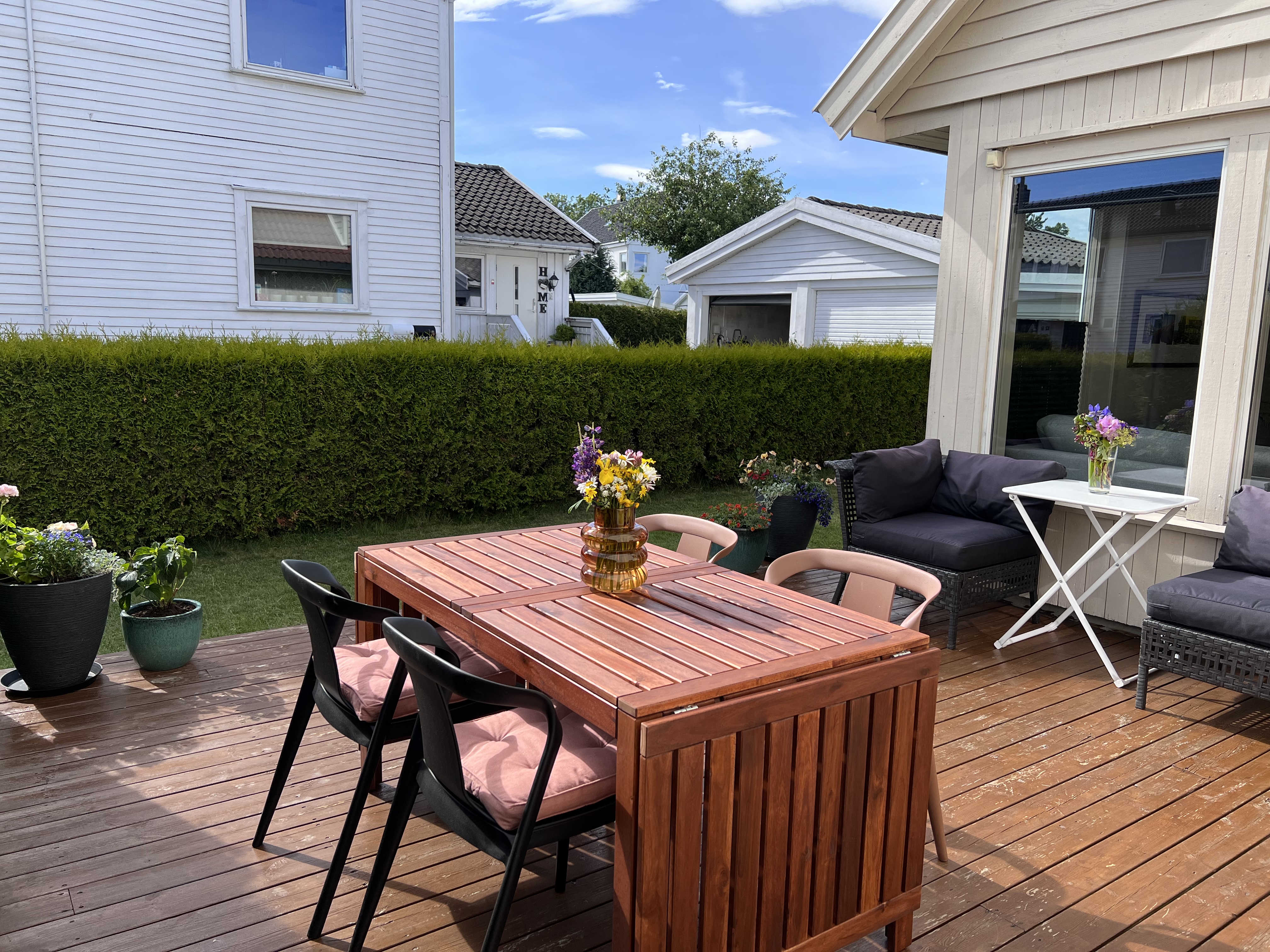 Cozy apartment with patio in Lund