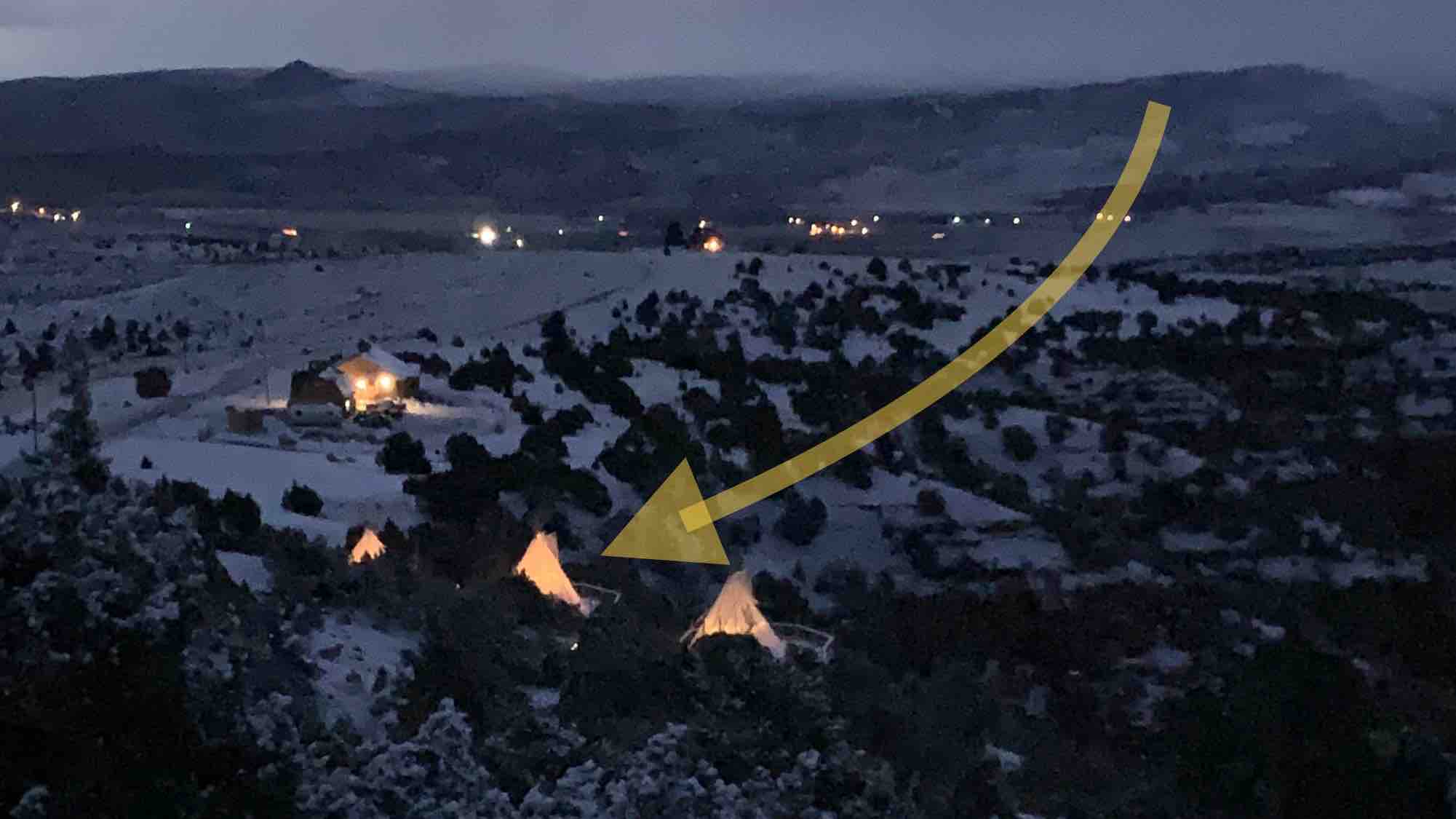 Tipi 3 Free Hot Springs Day Pass Tipis for Rent in Thermopolis