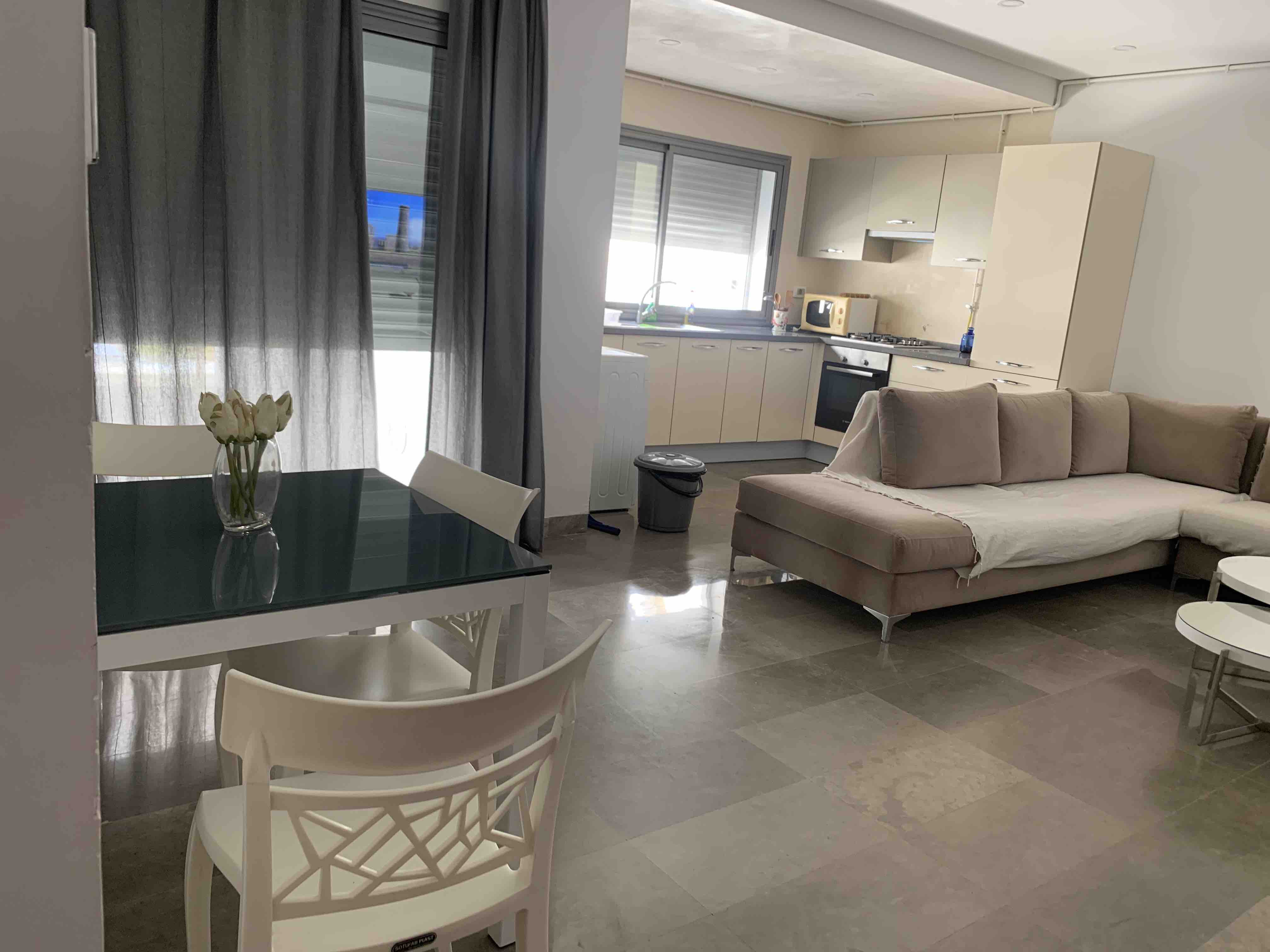Beautiful apartment S+1 in hamamet north