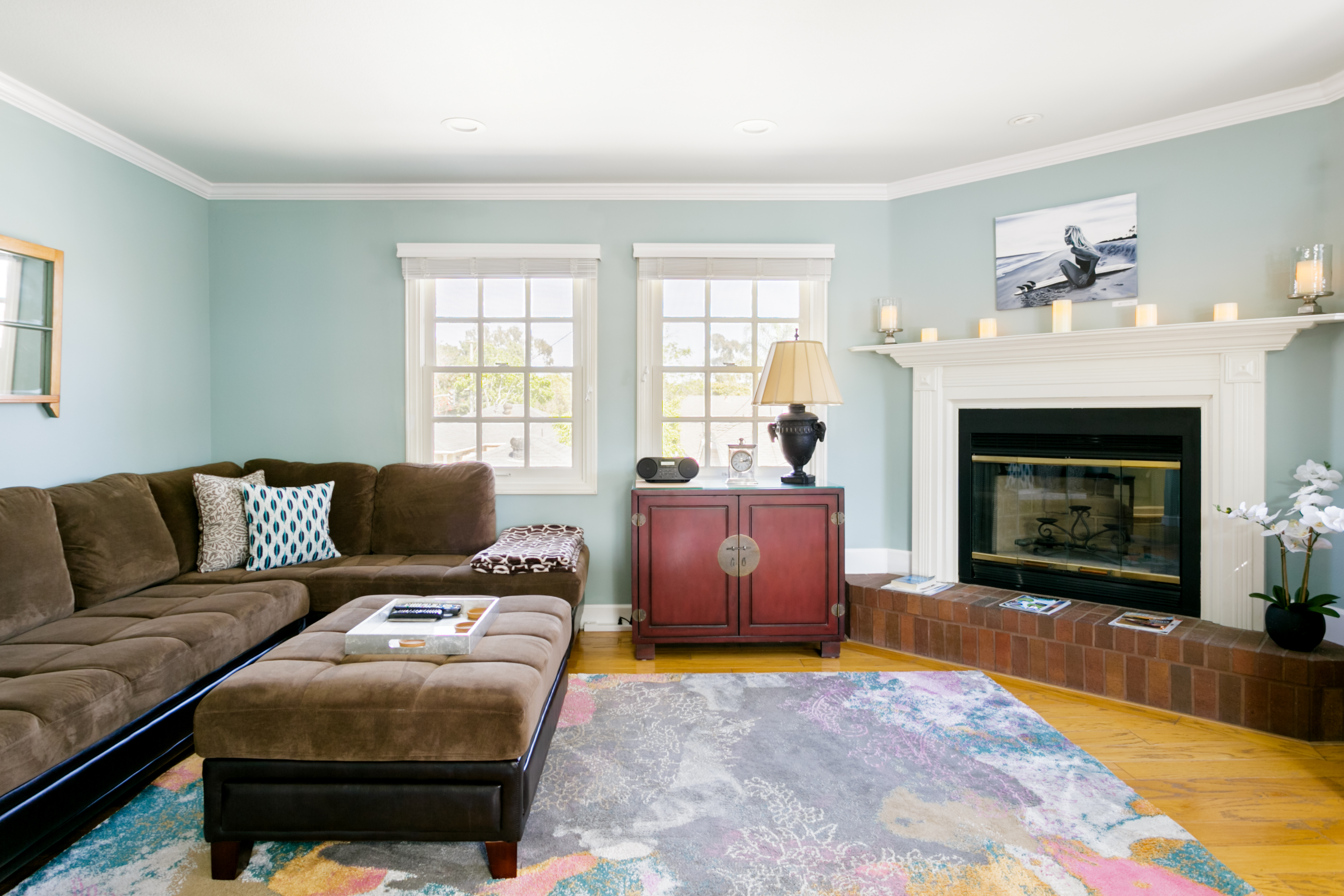 Walk to Sandy Beaches from a Blissful Home