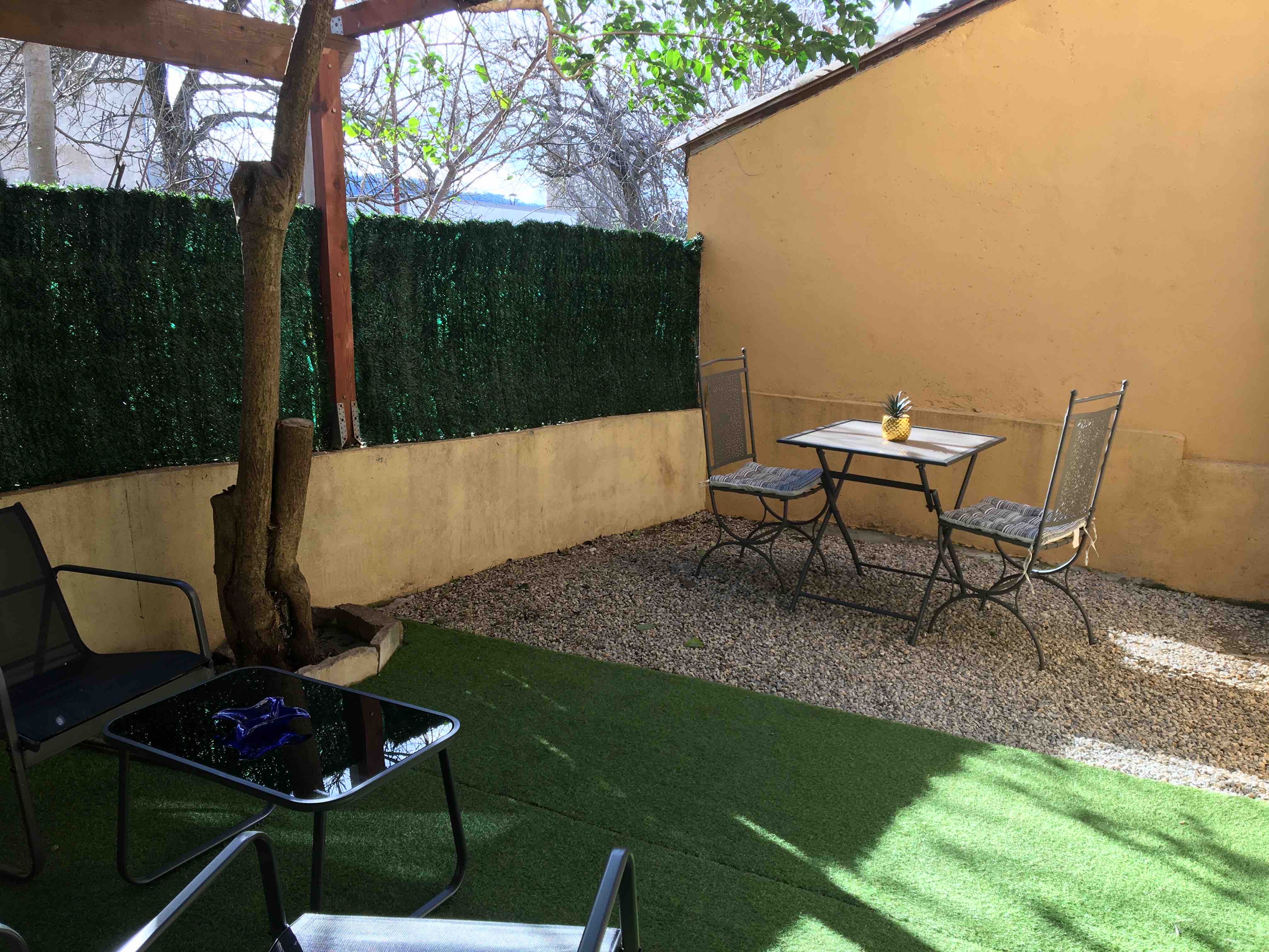 quiet studio with 20 square meter terrace