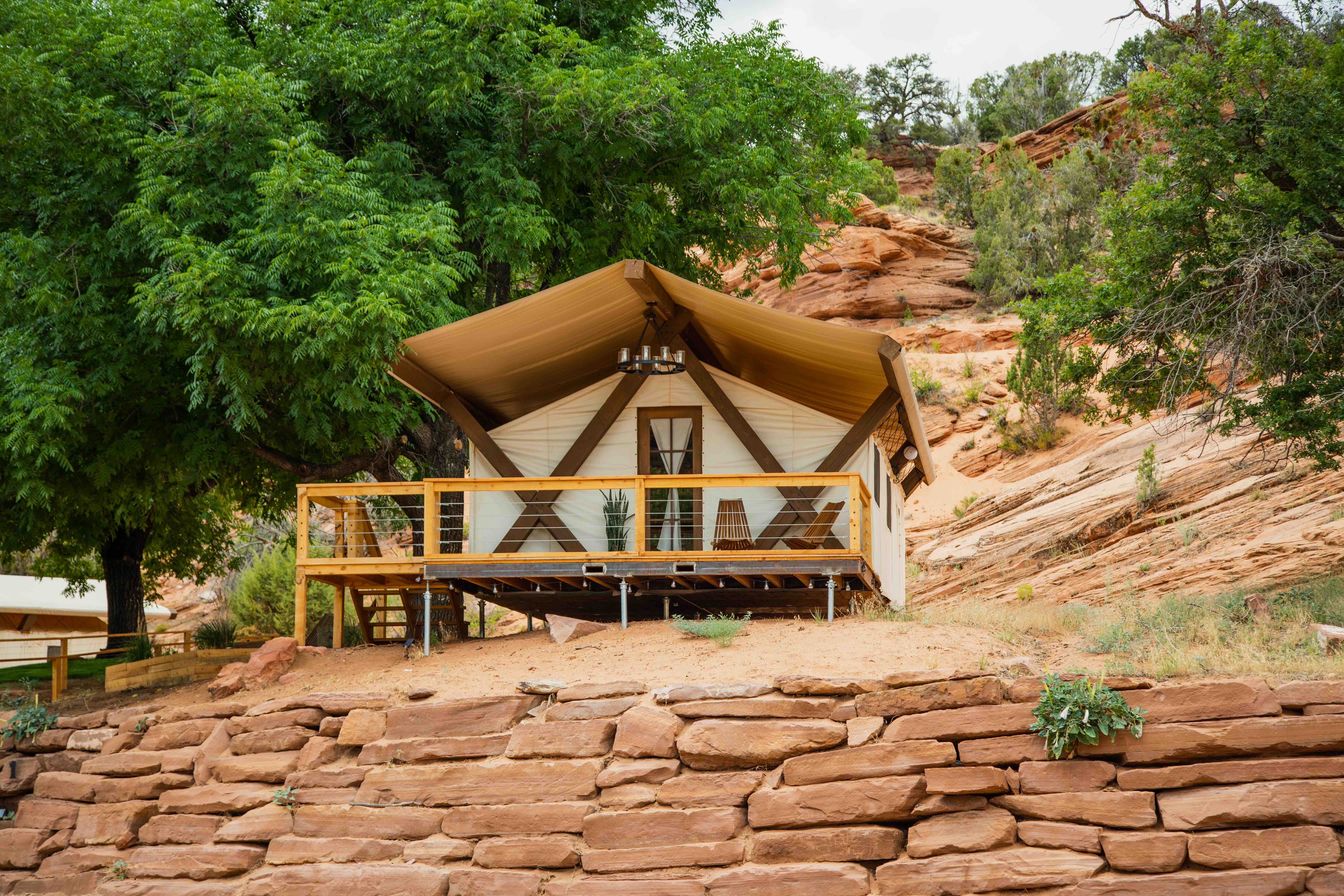 Cave Lakes Canvas Cabin Suite 1 Cabins for Rent in Kanab, Utah, United States Airbnb