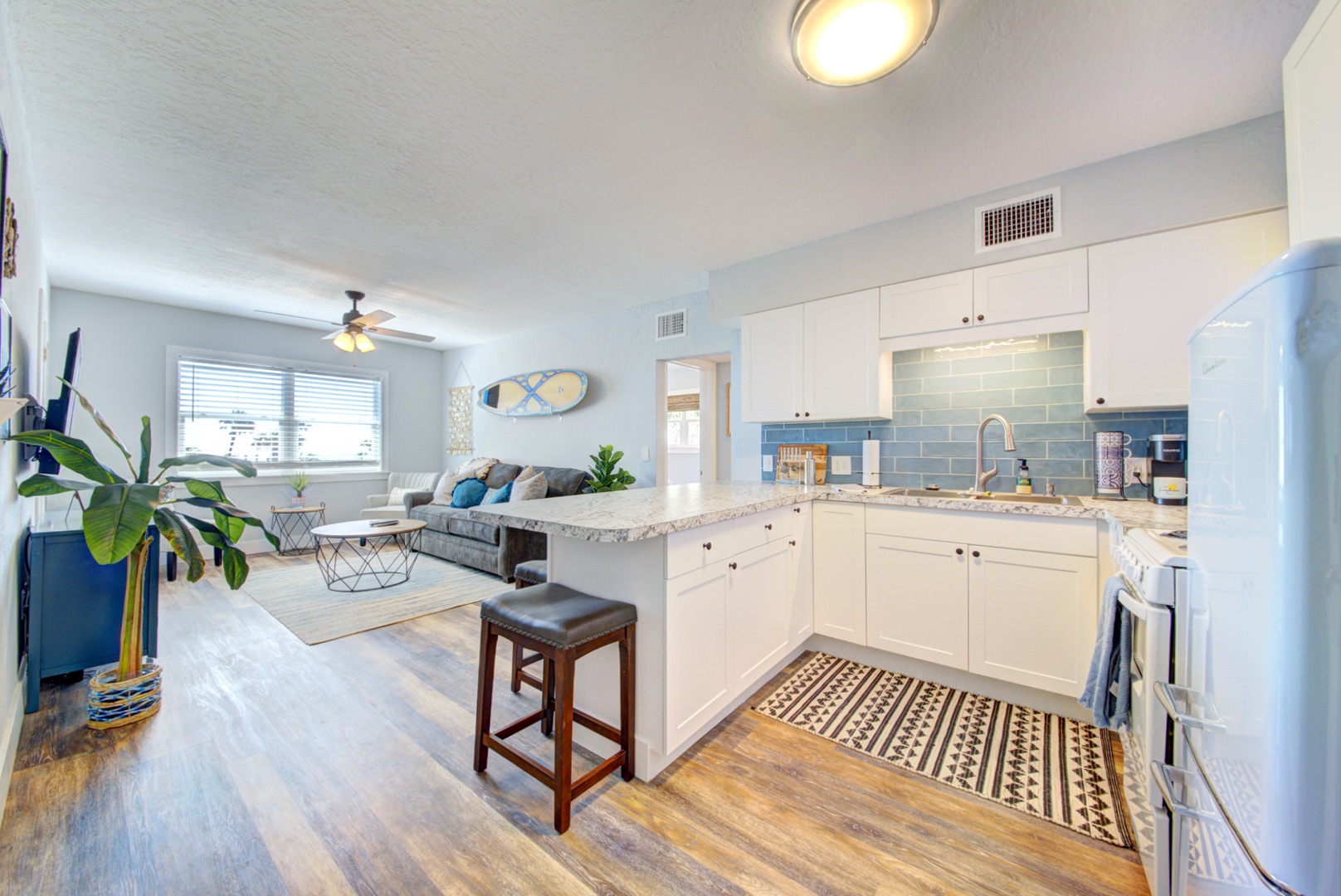 The Surf Shack apartment in downtown Cocoa Beach Apartments for Rent