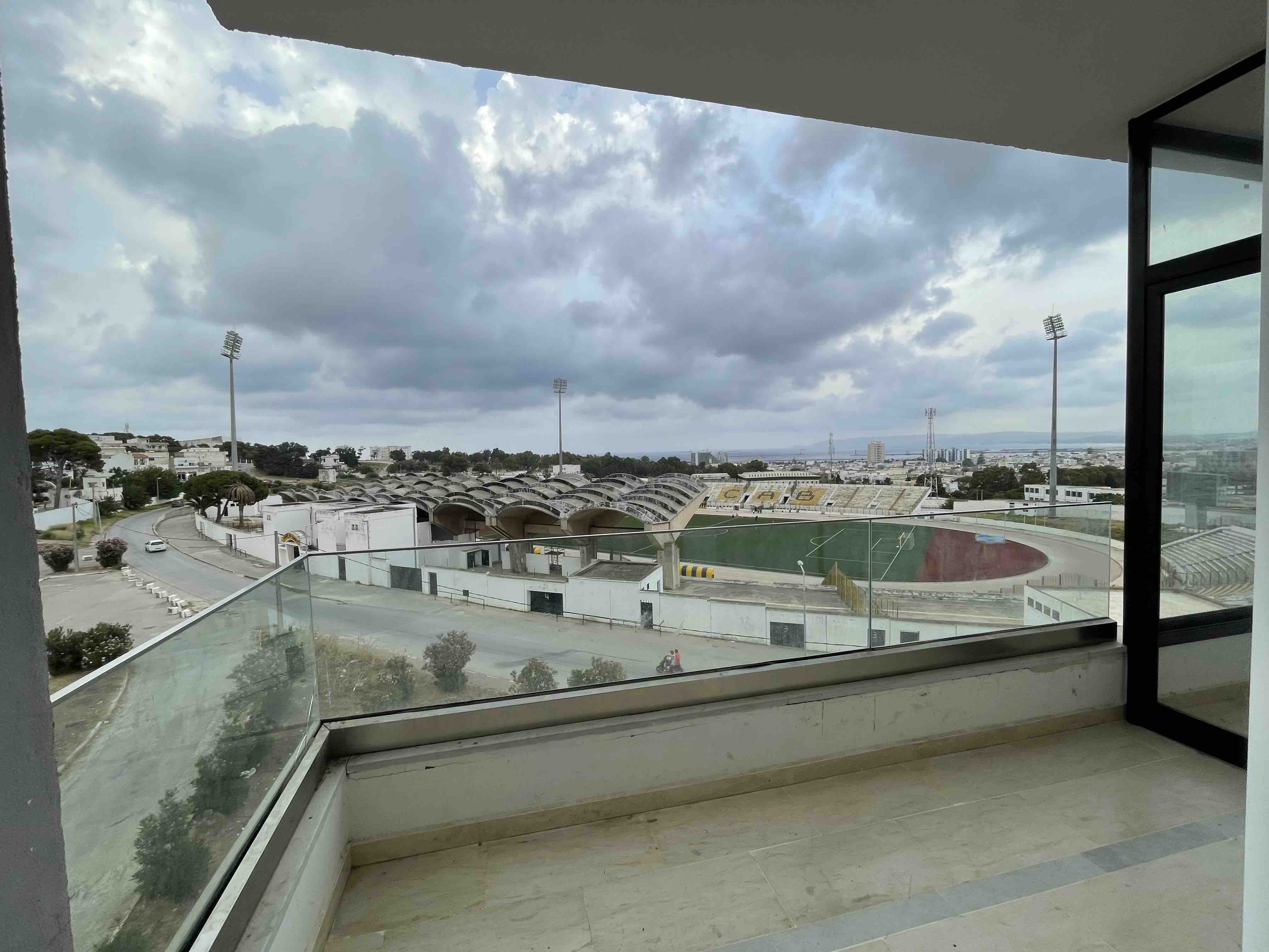 Spacious two room apartment with a super view