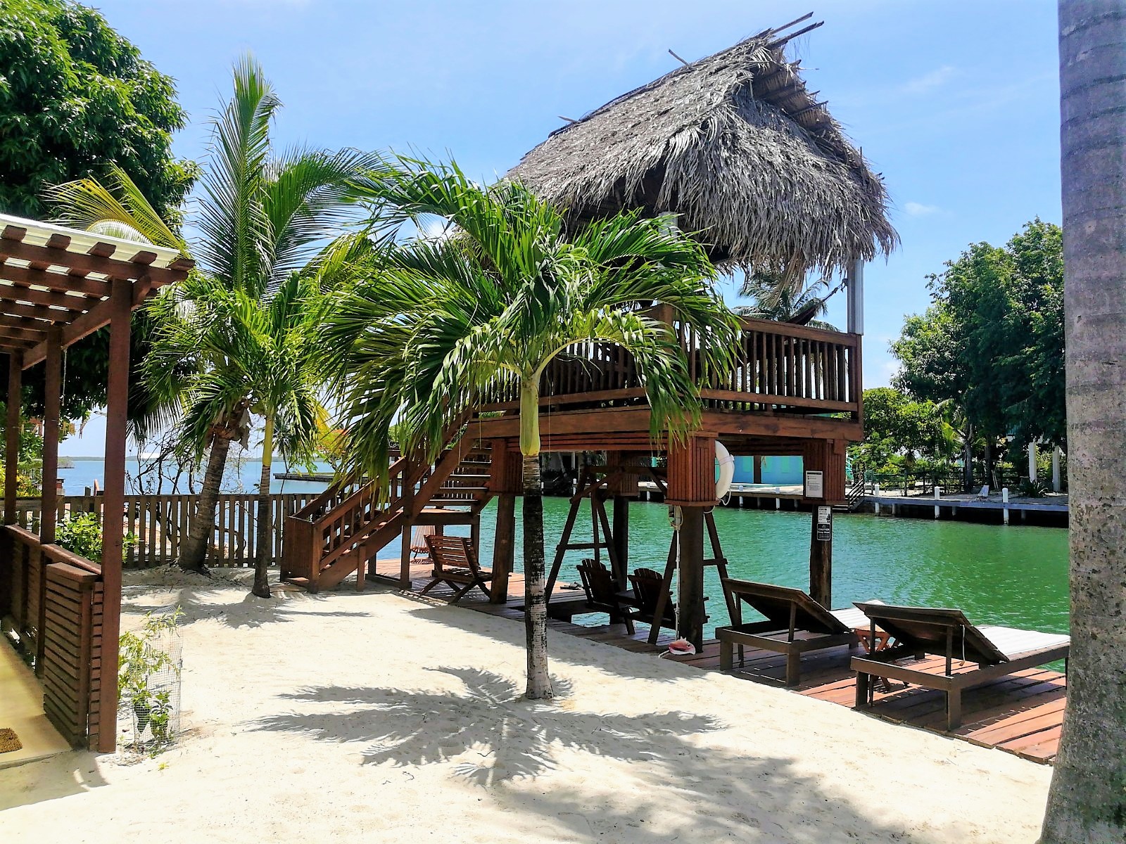 Dolce Cabana spacious 1BR waterfront with pool in Stann Creek Mainland, Belize