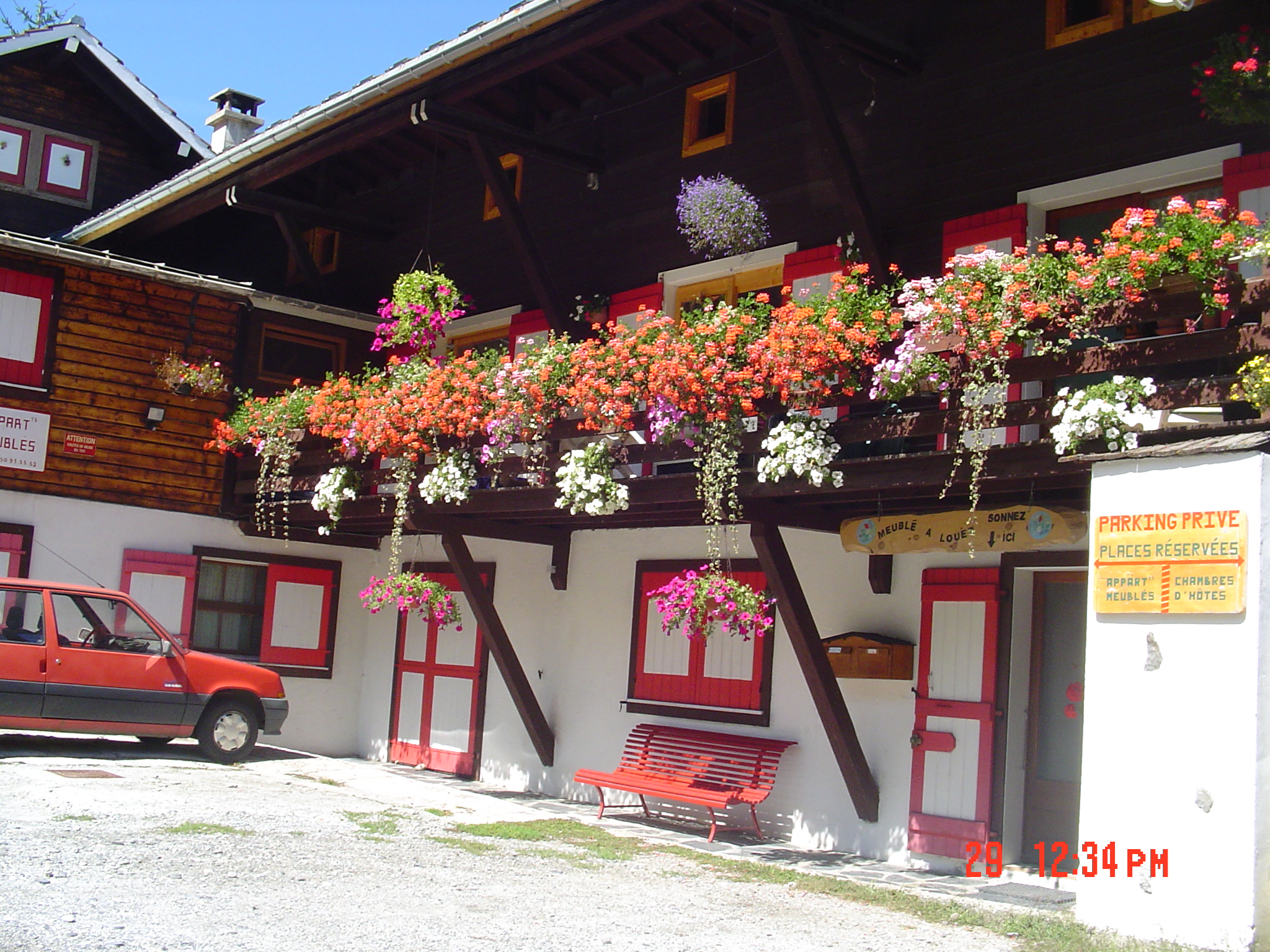 apartment on the ground floor of the chalet