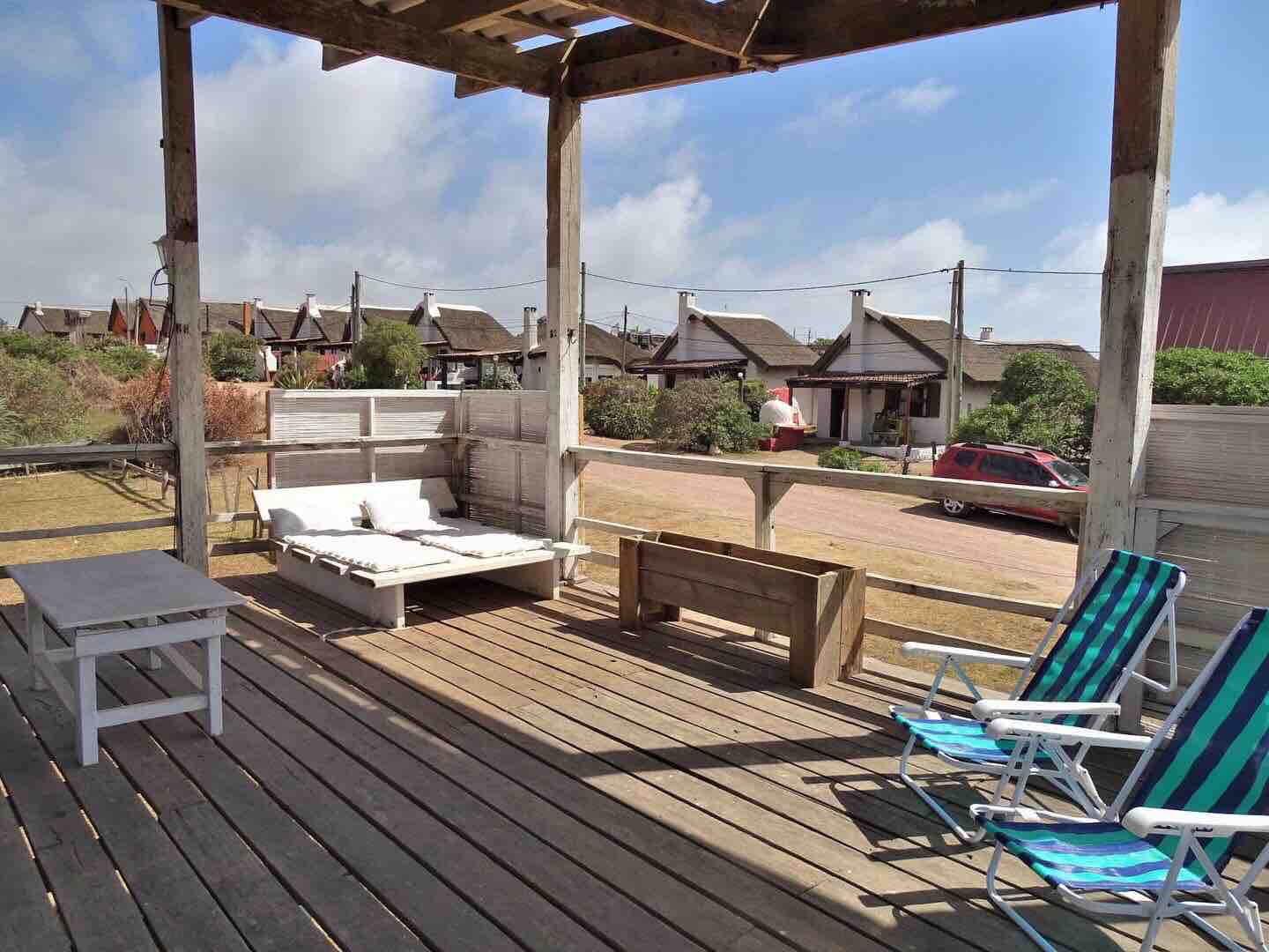 Warm loft with ocean view and spacious terrace