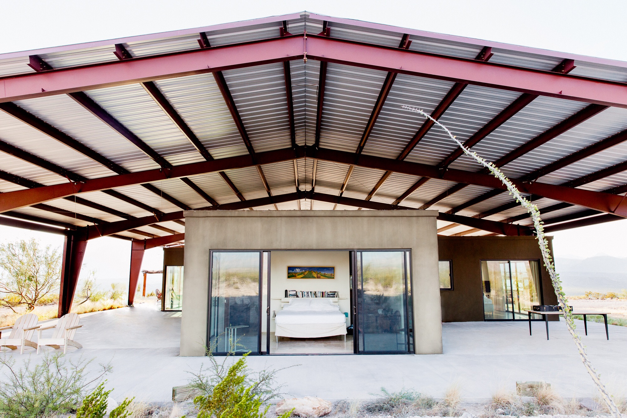 Modern Solar Home South of Marfa Houses for Rent in Marfa, Texas