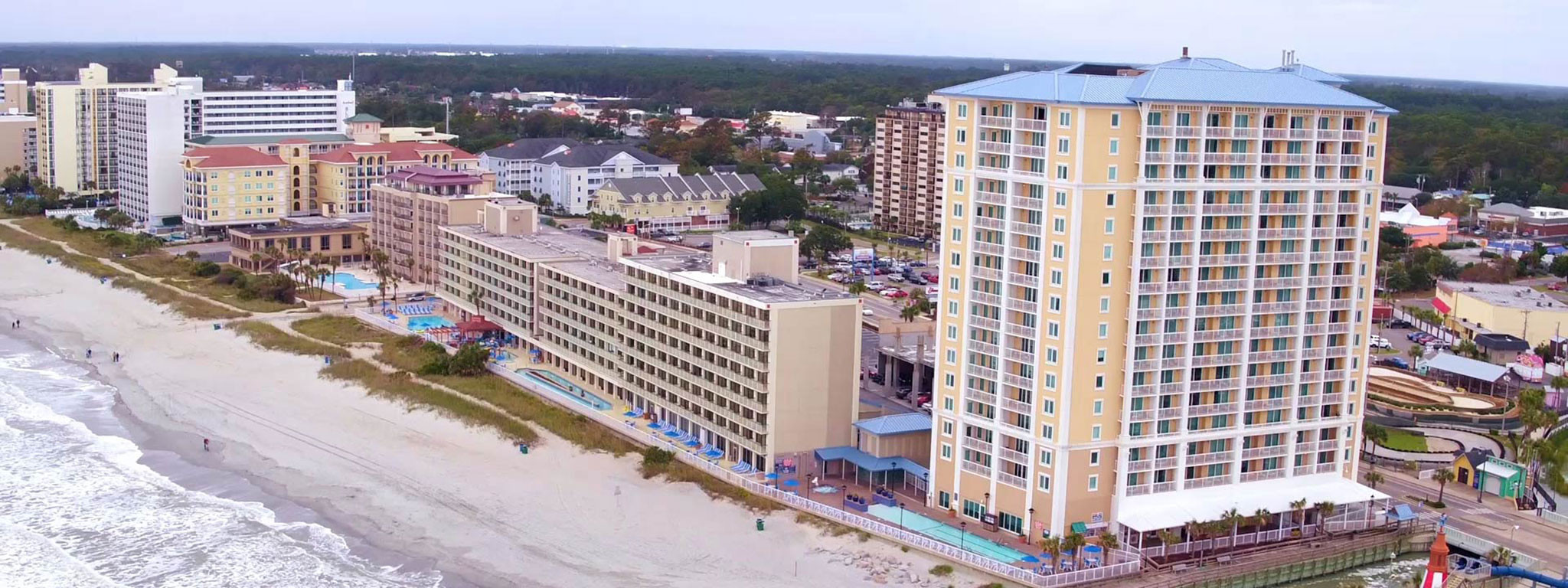 Myrtle Beach Ocean Front Paradise Resort Serviced Apartments Myrtle Beach Ocean Front Paradise